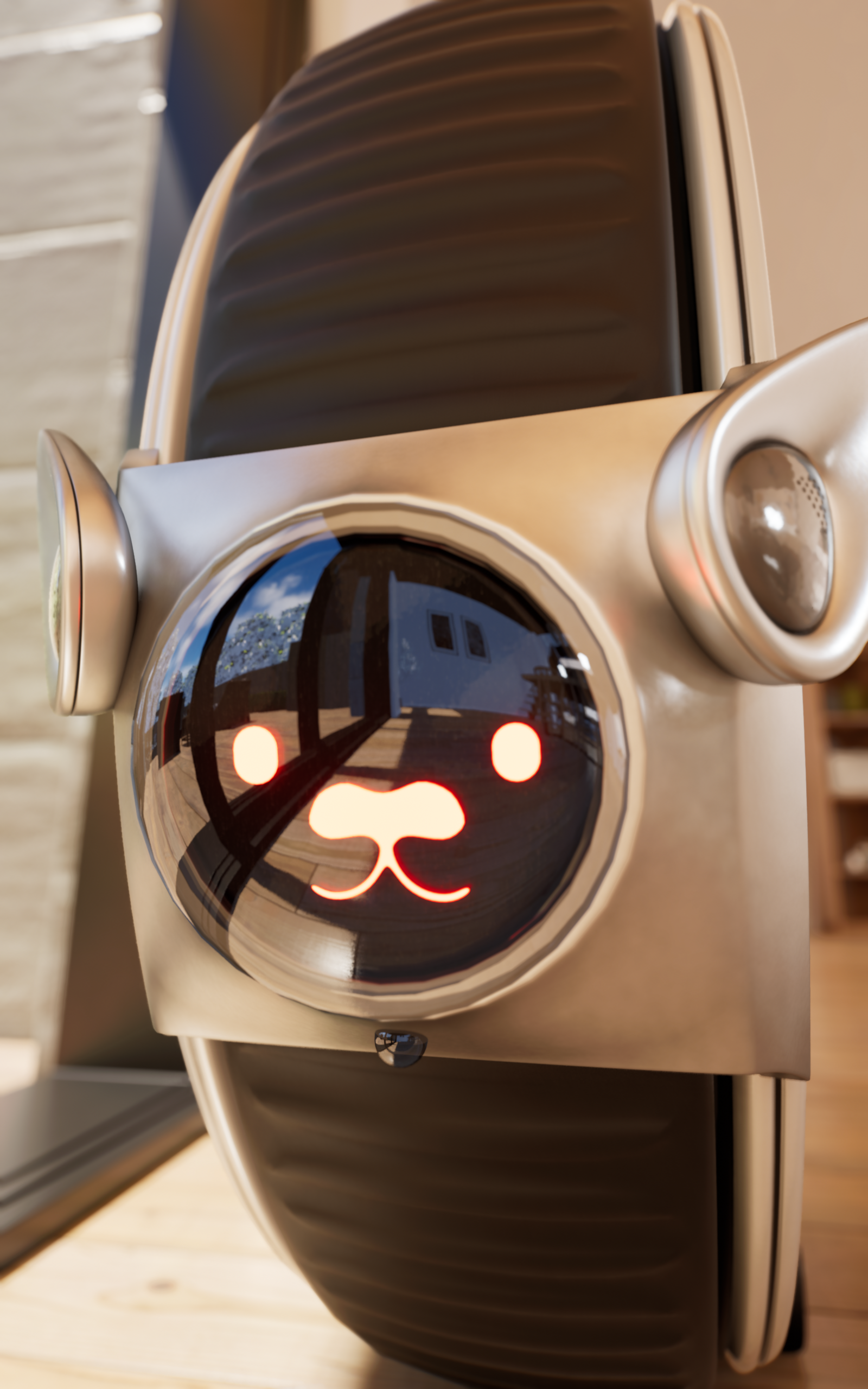 Botany，robot，Robot dog，Potted plants，