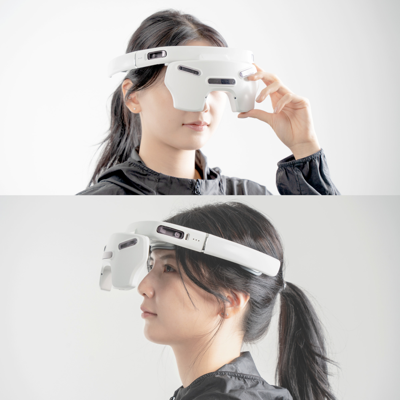 Mixed reality，Headband Design，reversible，User experience，virtual reality，