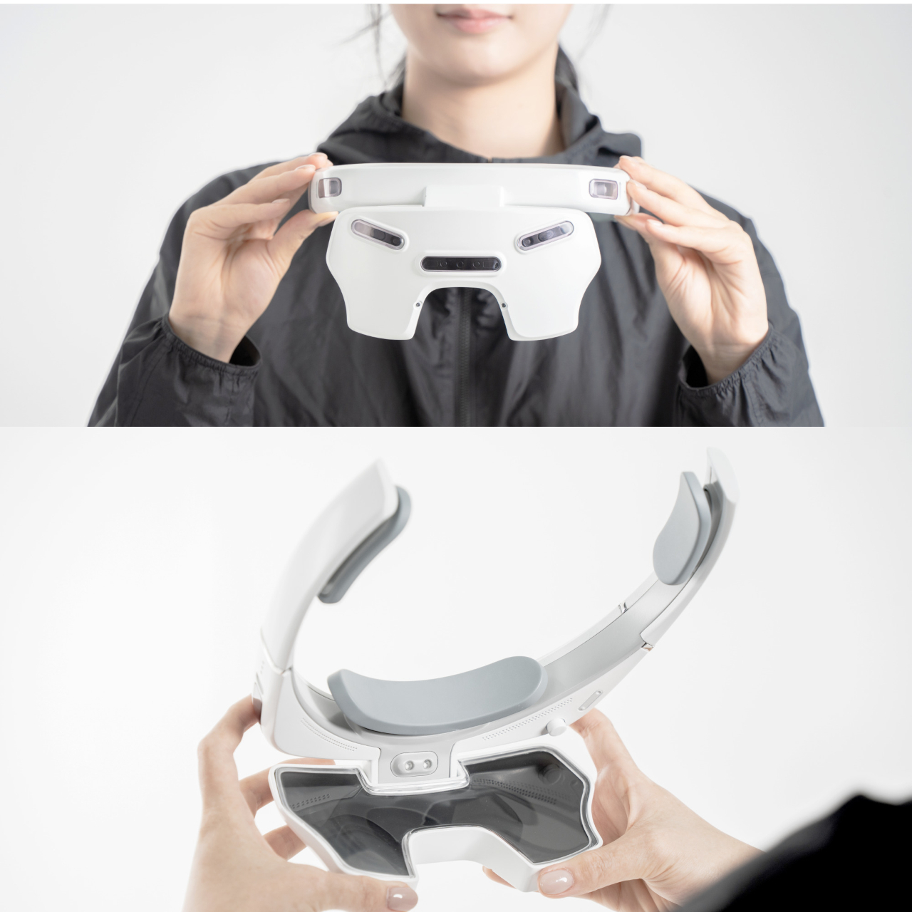 Mixed reality，Headband Design，reversible，User experience，virtual reality，