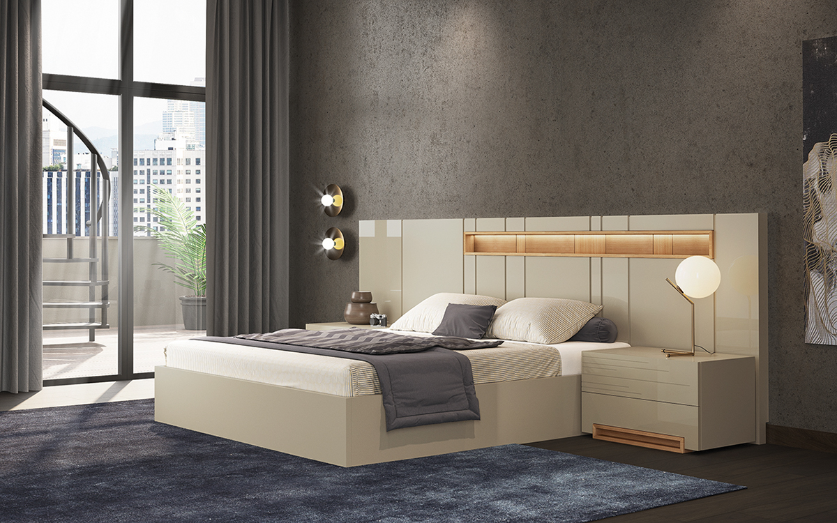 Interior design，bedroom，Modeling and rendering，Bedroom set，