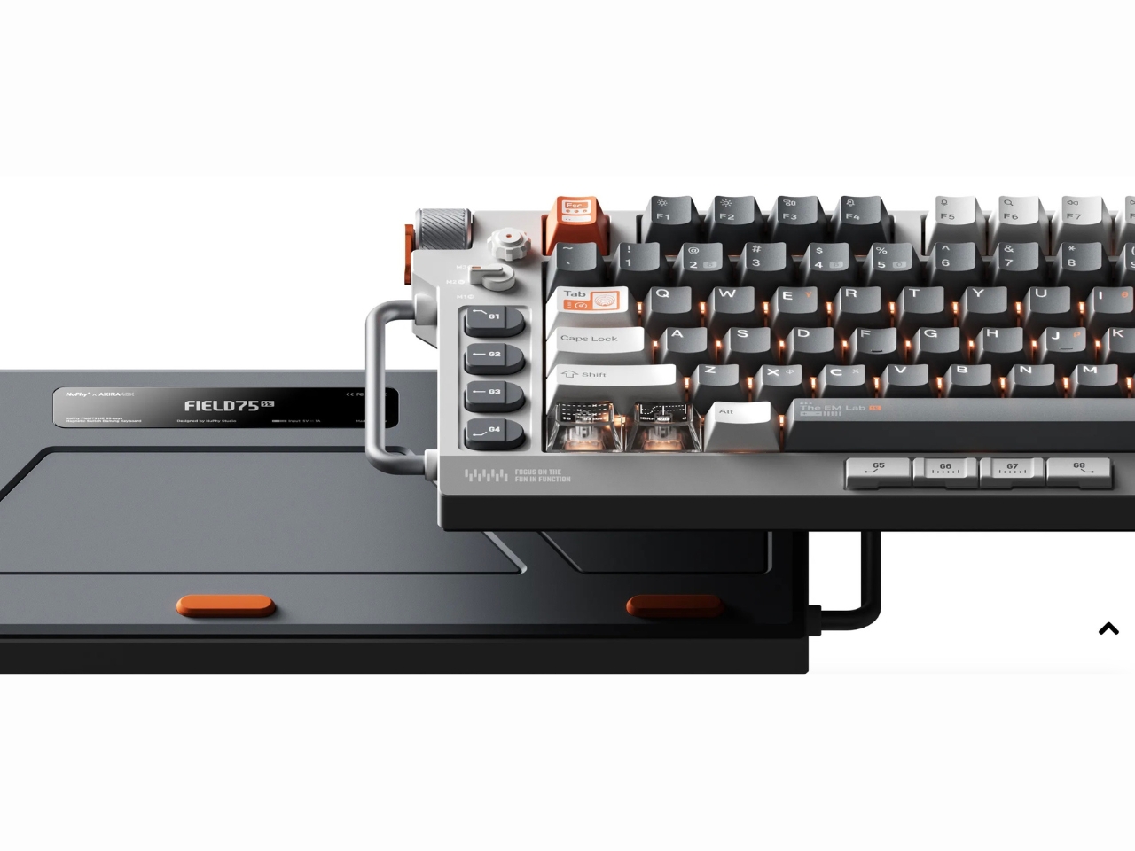 Mechanical keyboard，Field75 HE，Multi-System Compatible，NuPhy，