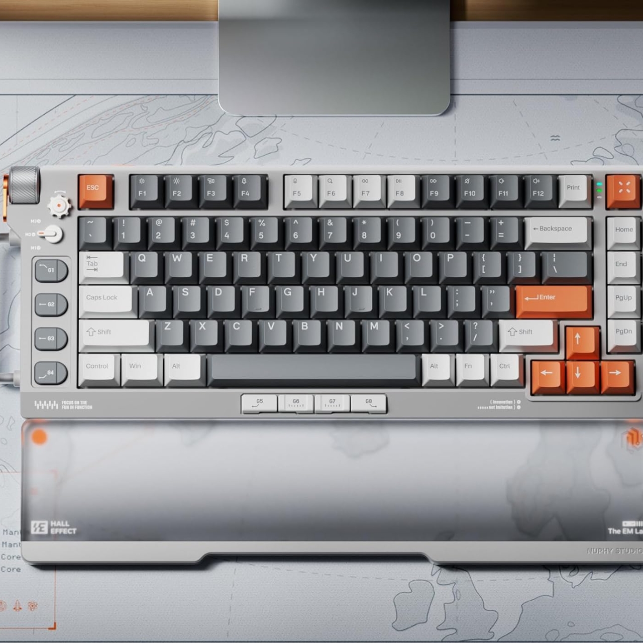 Mechanical keyboard，Field75 HE，Multi-System Compatible，NuPhy，