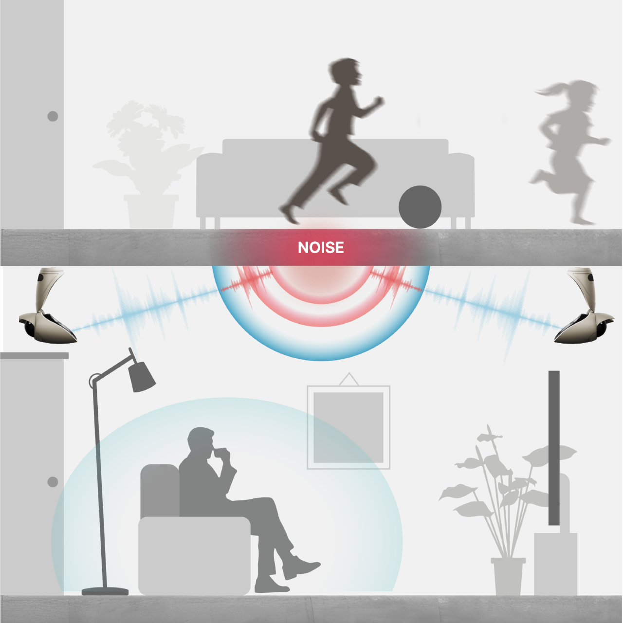 bat speaker，noise reduction ，Home Furnishing decoration，Unique shape，Bat-shaped，