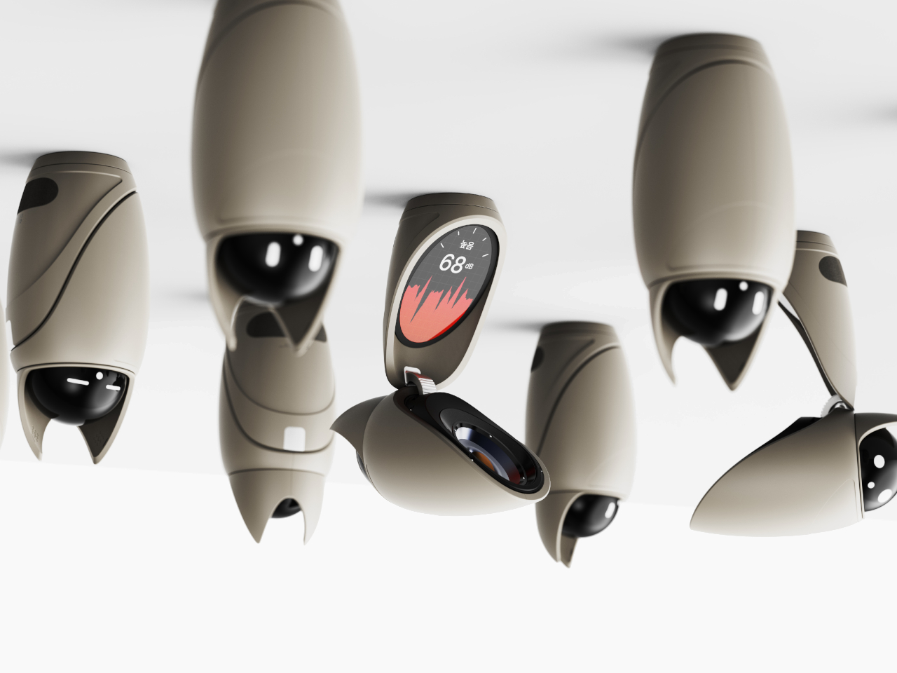 bat speaker，noise reduction ，Home Furnishing decoration，Unique shape，Bat-shaped，