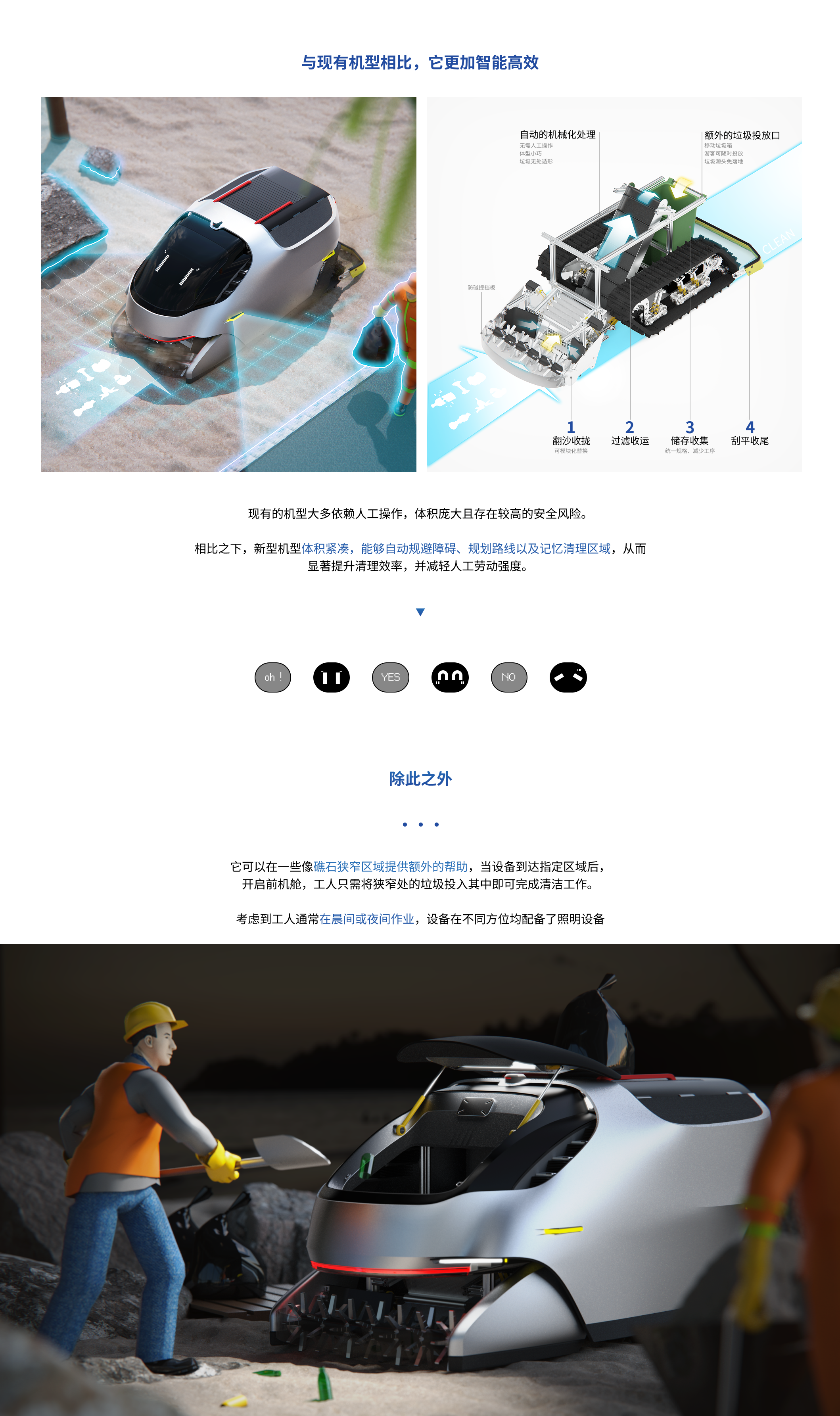 sandy beach，Tool car，service，Intellectualization，industrial design，product design，robot，