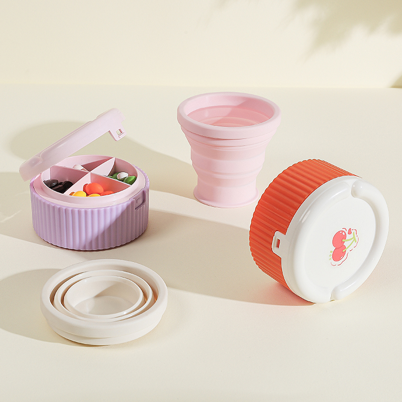 Medicine box，Medicine Box Water Cup，Multi-function medicine box，product design，Gehu，