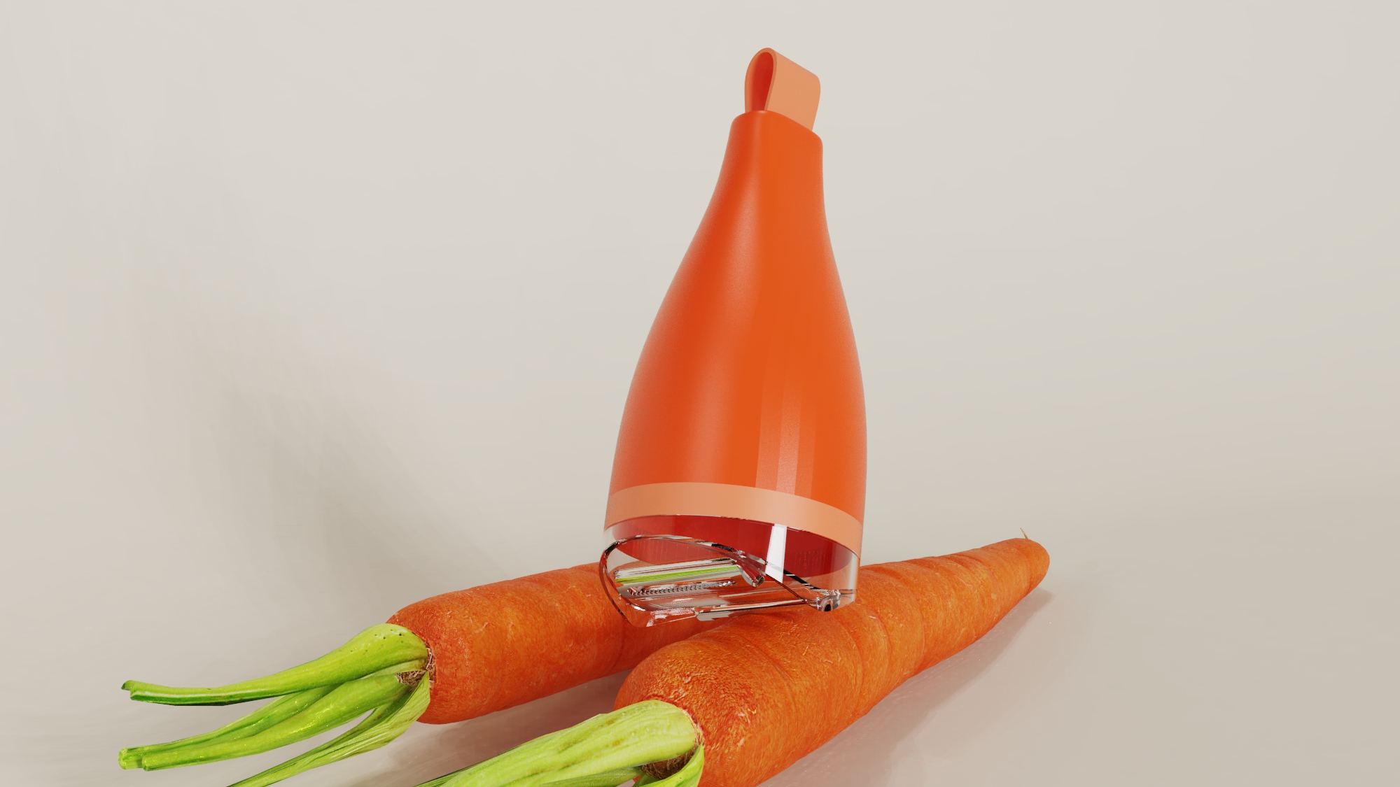 Double headed，Peeler，Design with an angle，Light luxury wind，Creative design，