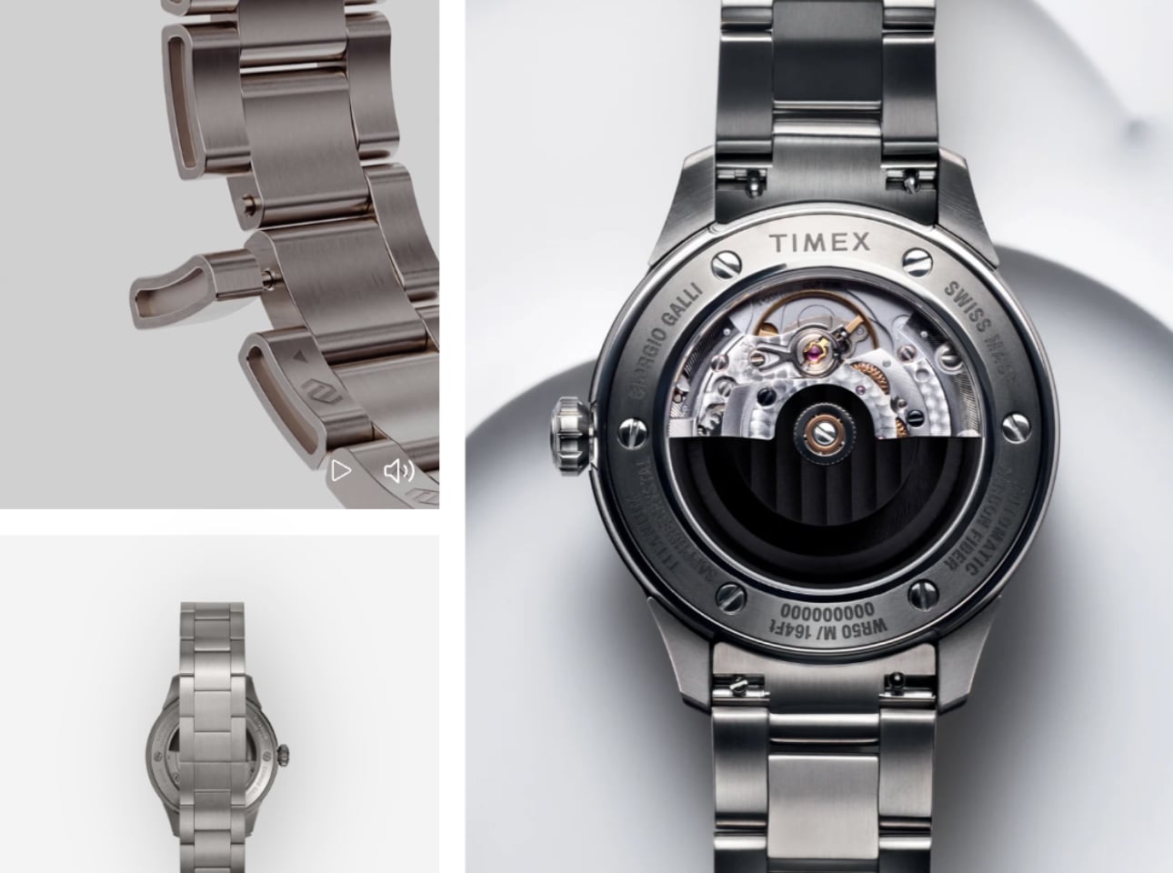 Timex，Giorgio Galli S2Ti，Titanium metal，Limited edition，High end Watch，