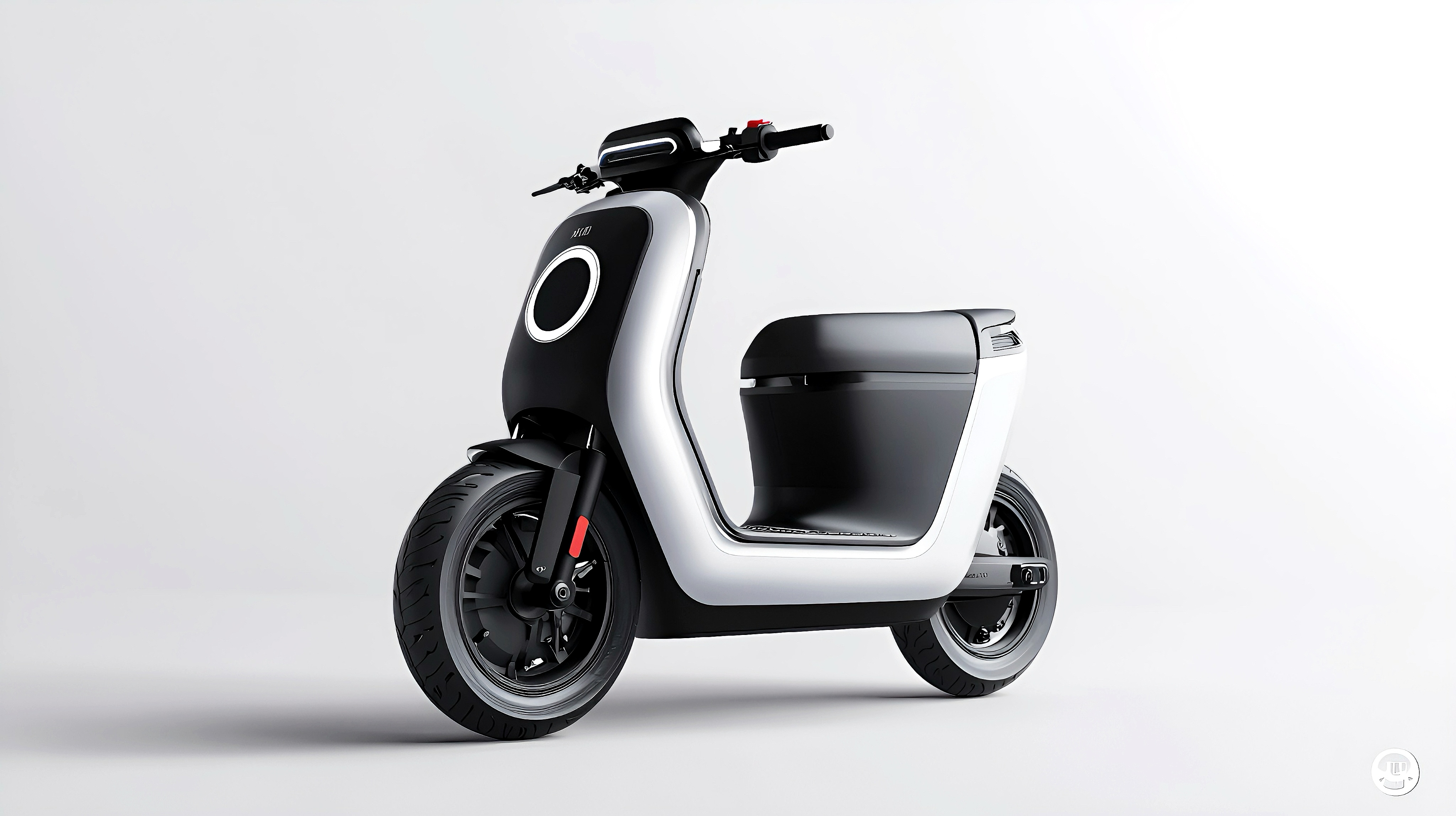 Modeling Design of Electric Two-wheeler，product design，AI Design Painting，