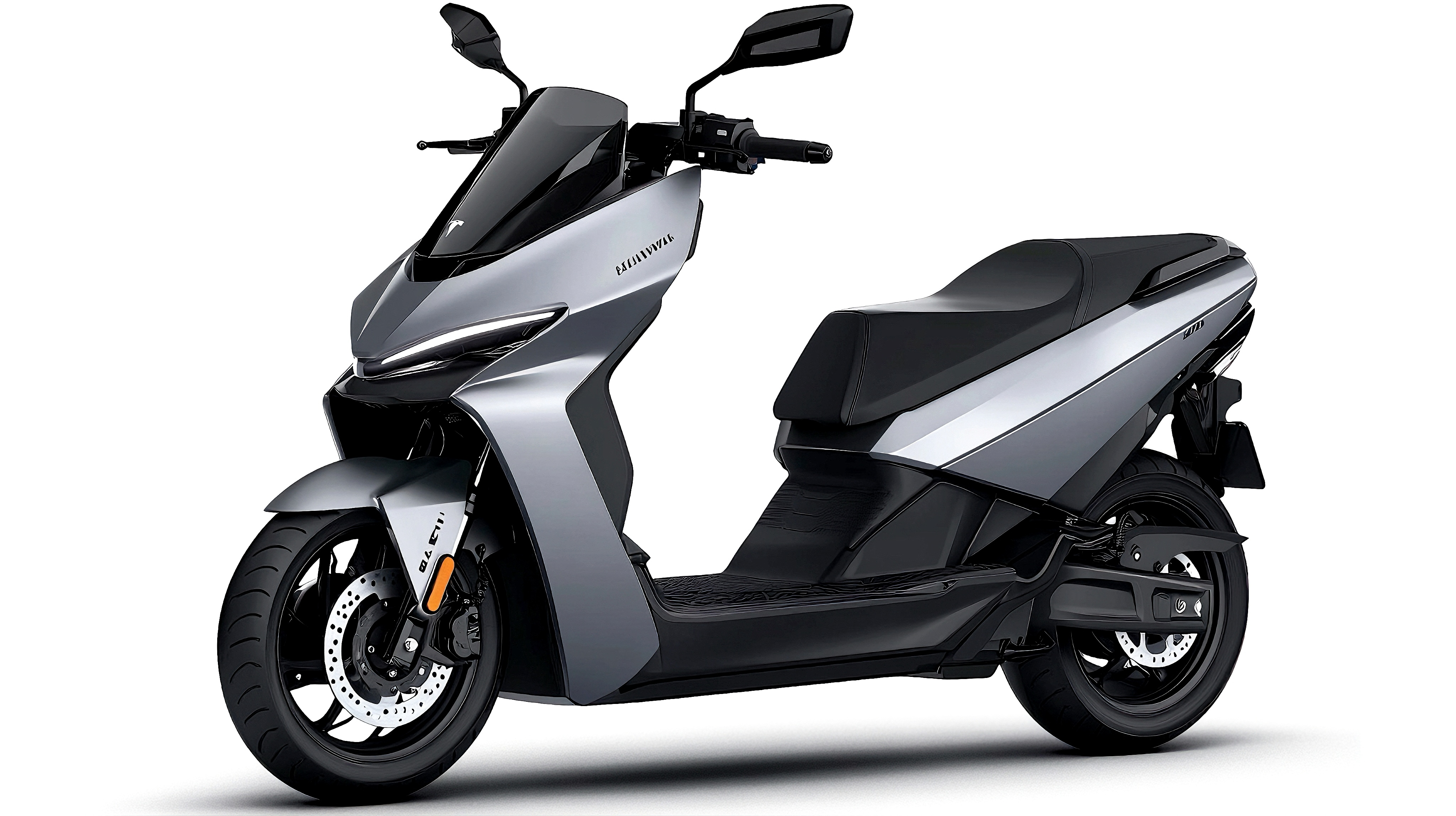 Modeling Design of Electric Two-wheeler，product design，AI Design Painting，