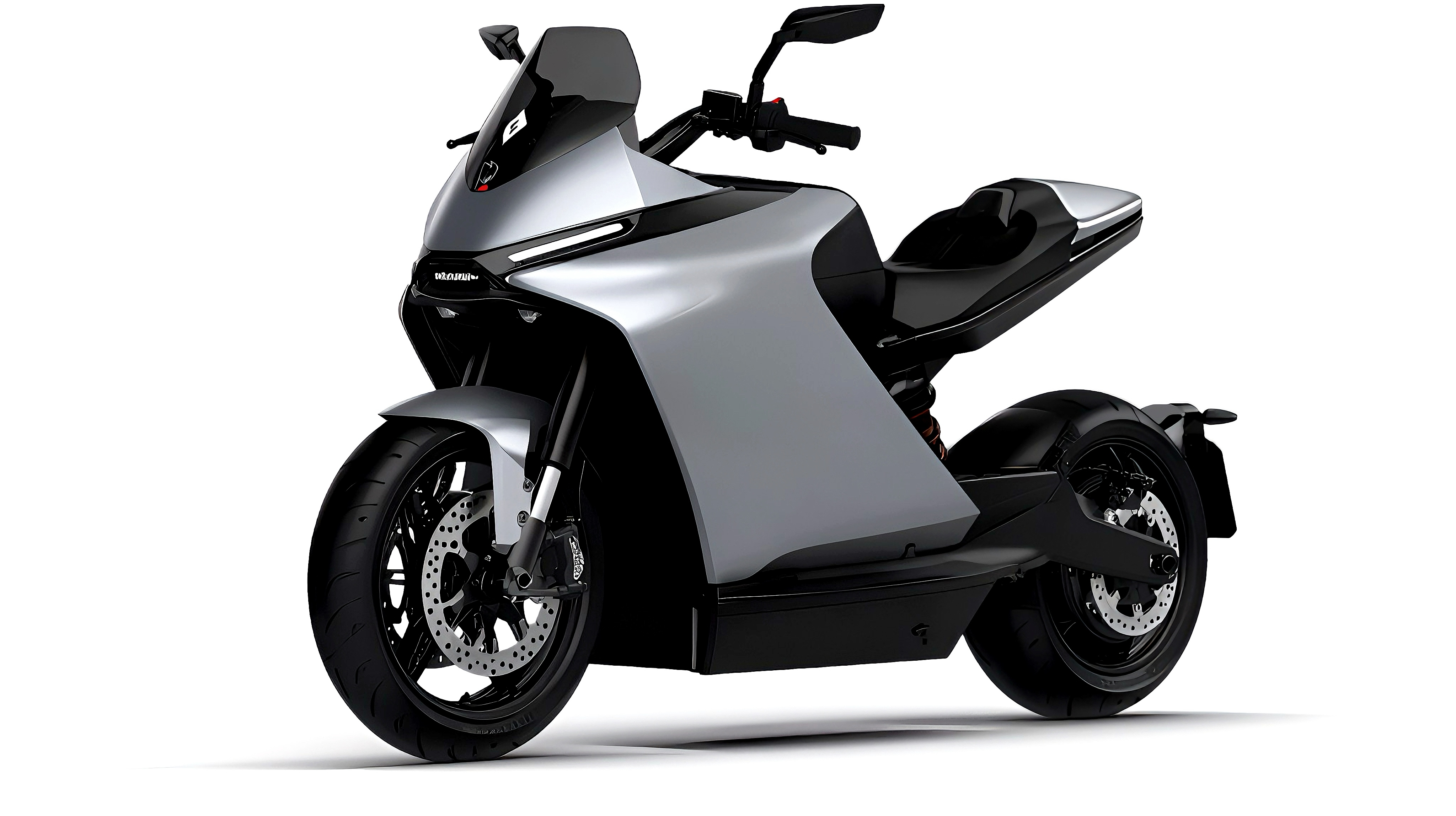 Modeling Design of Electric Two-wheeler，product design，AI Design Painting，