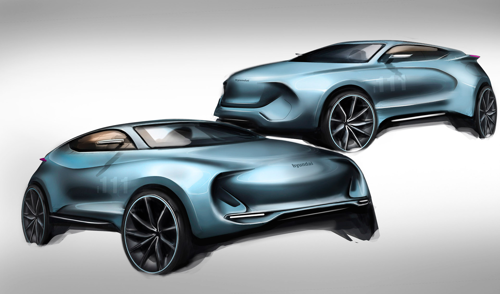 automobile，Hand drawn，