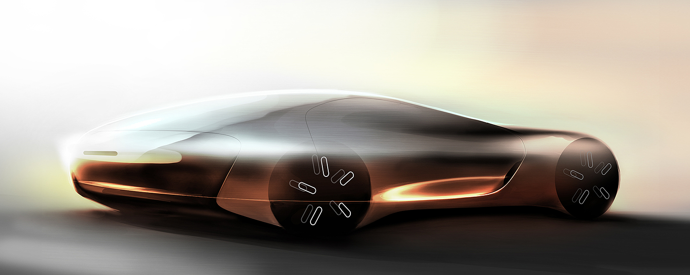 automobile，Hand drawn，