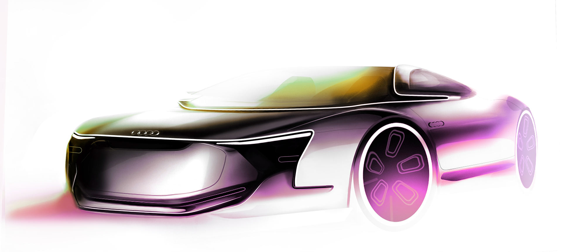 automobile，Hand drawn，