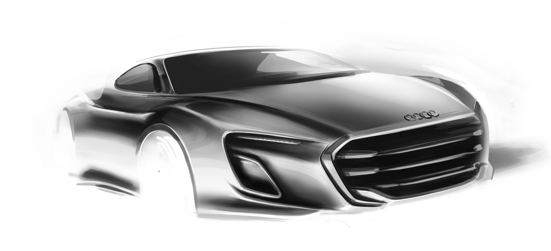 automobile，Hand drawn，