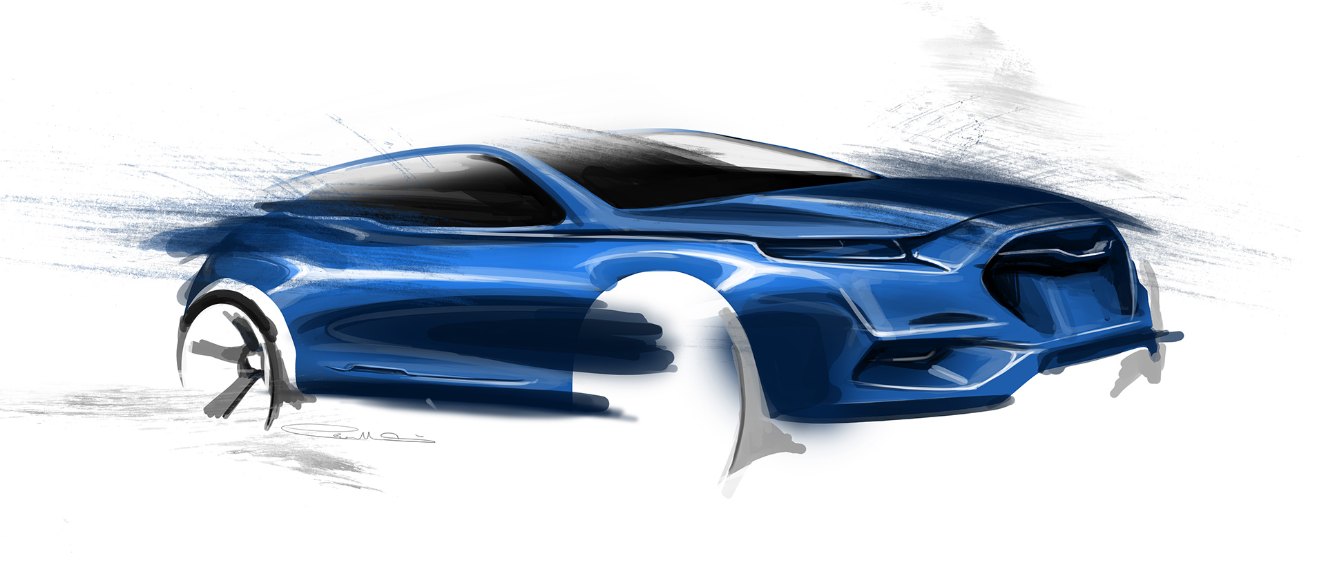 automobile，Hand drawn，