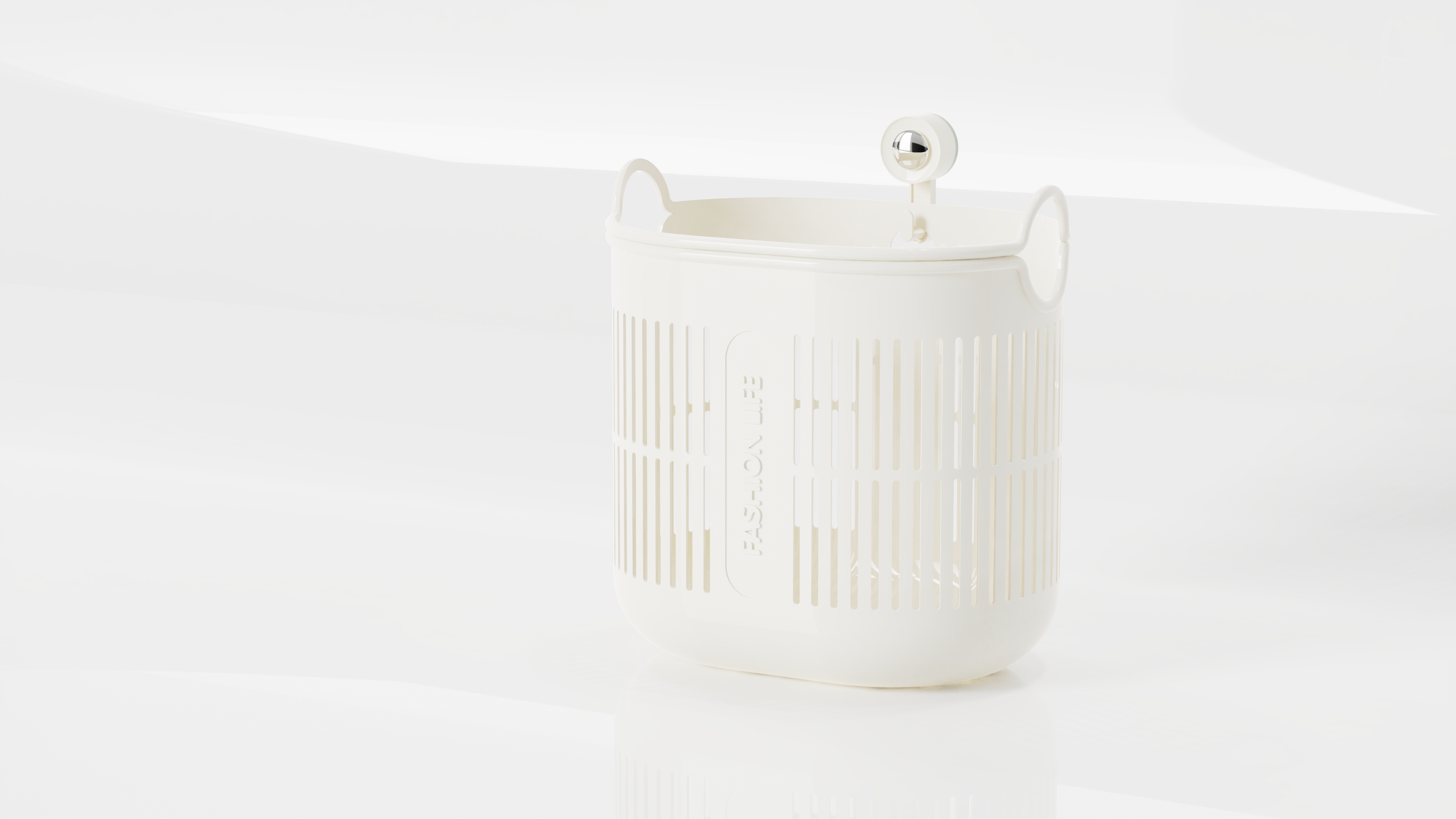 Cream wind，Dirty clothes basket，Receive，