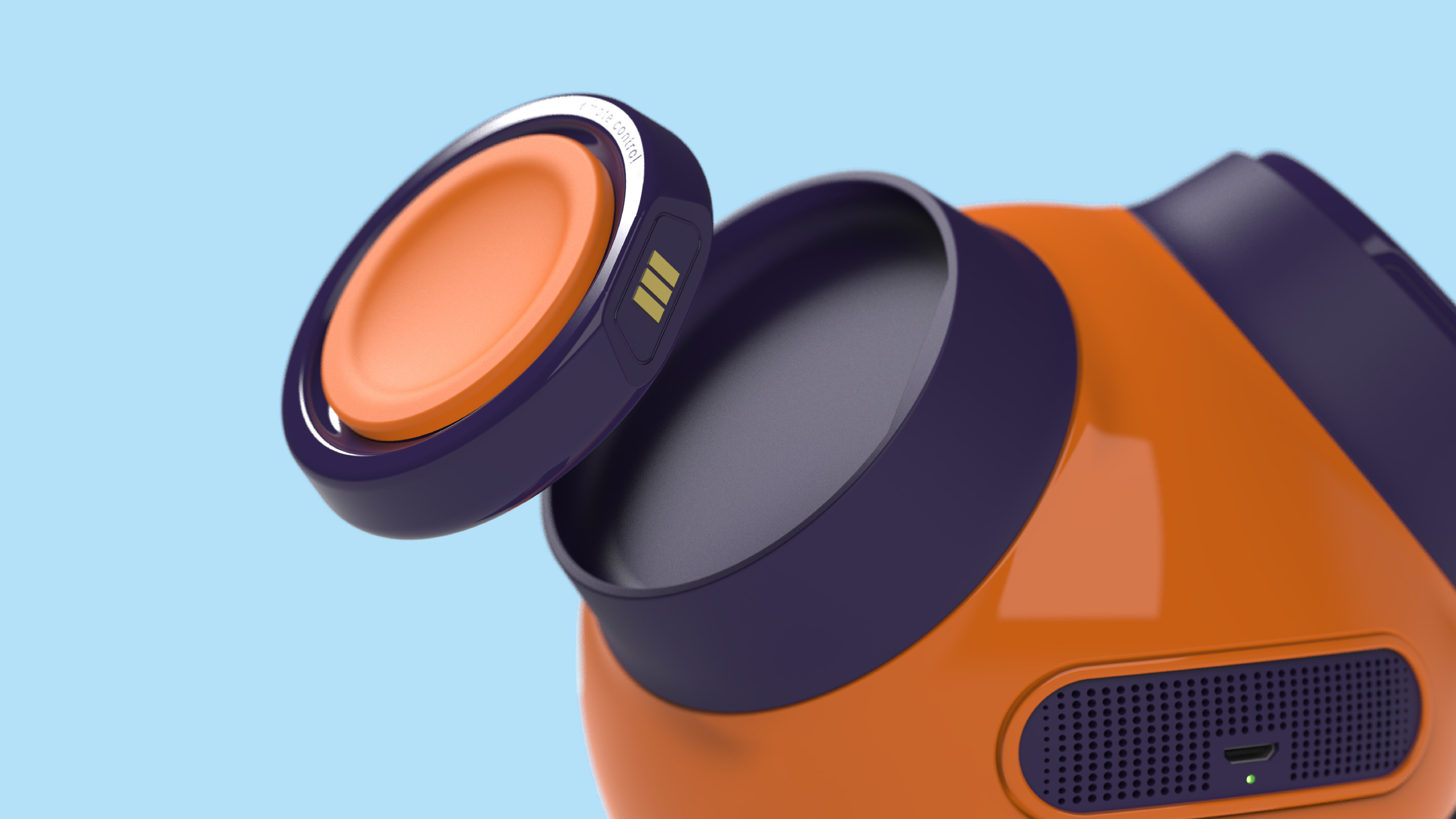 Magnetic embedded remote control，