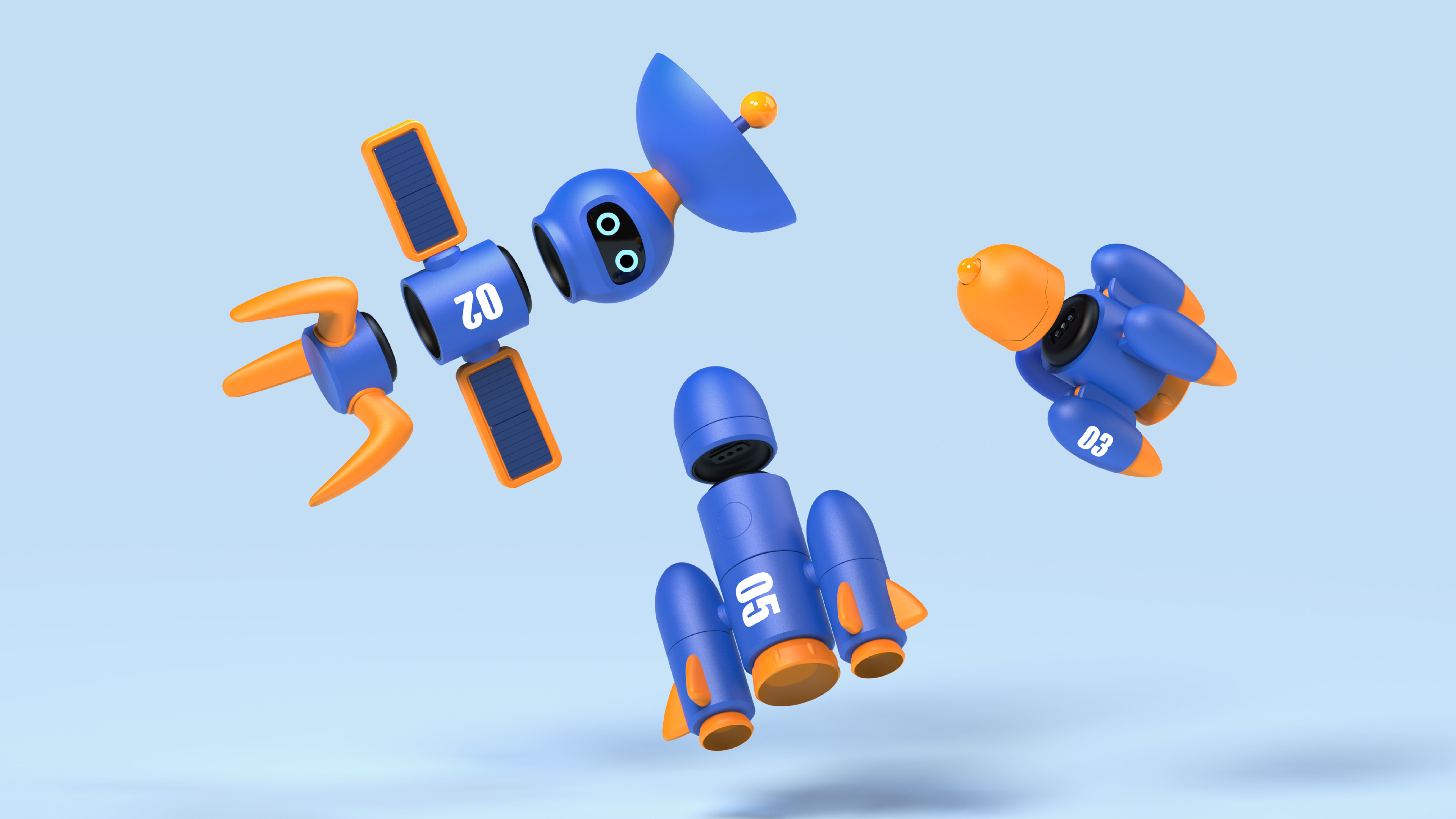 Modular interface, mosaic diversity toys，