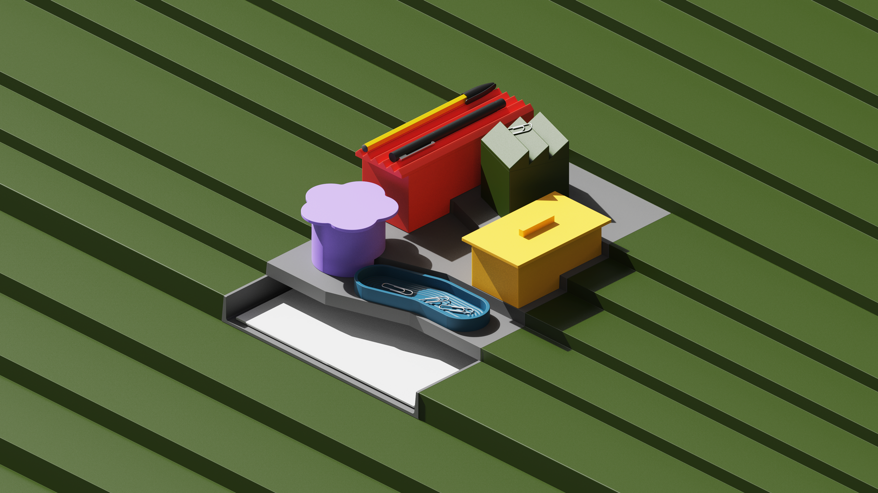 modularization，Free combination，pen container，Receive，Note，