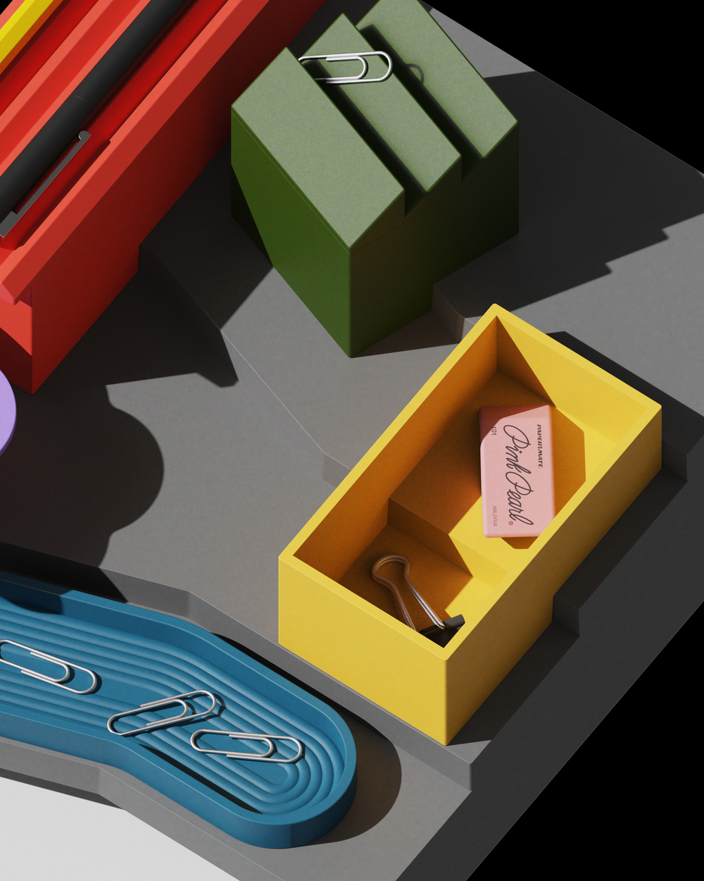 modularization，Free combination，pen container，Receive，Note，