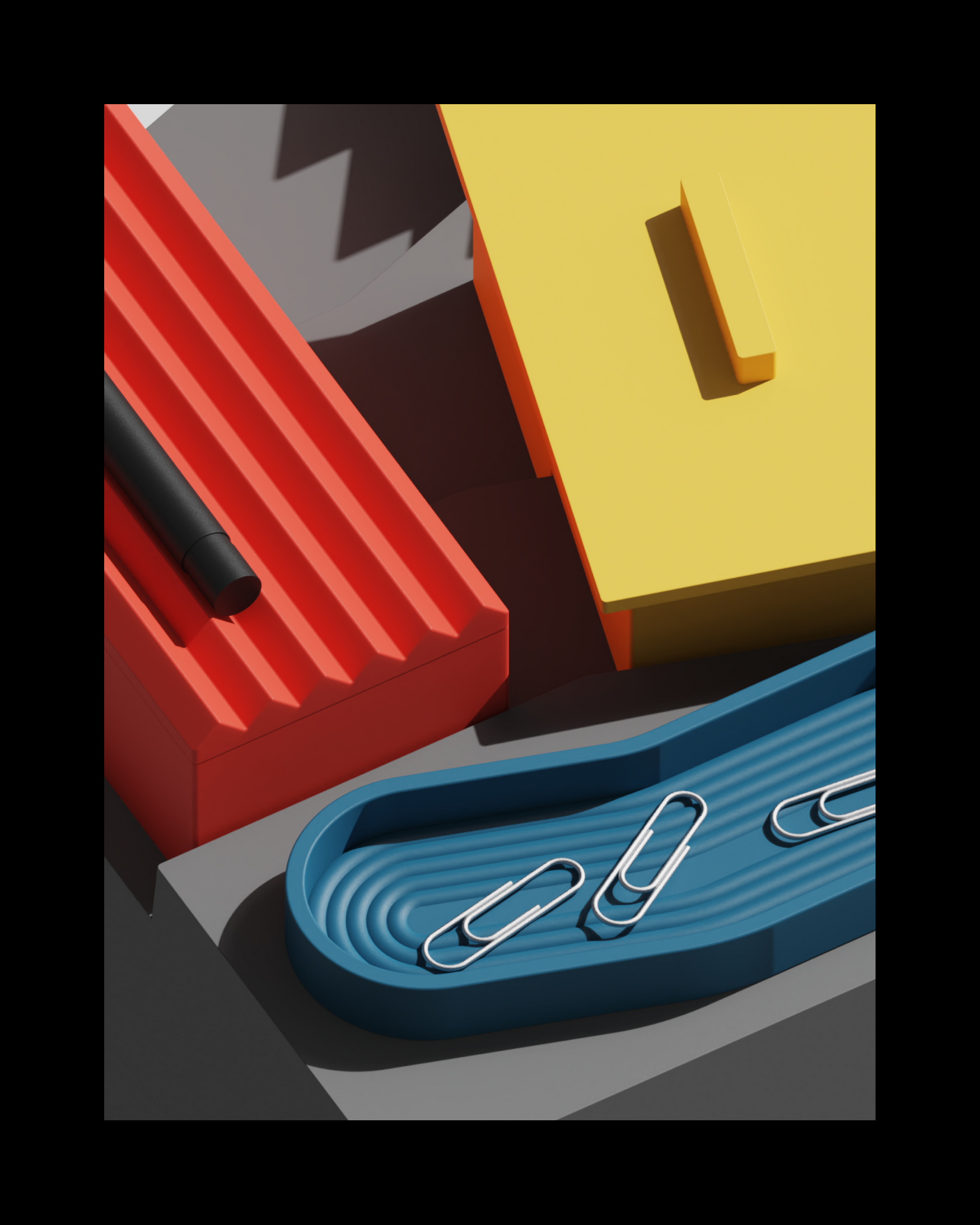 modularization，Free combination，pen container，Receive，Note，