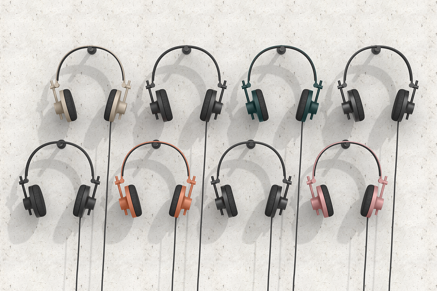 Earphone design，arc，
