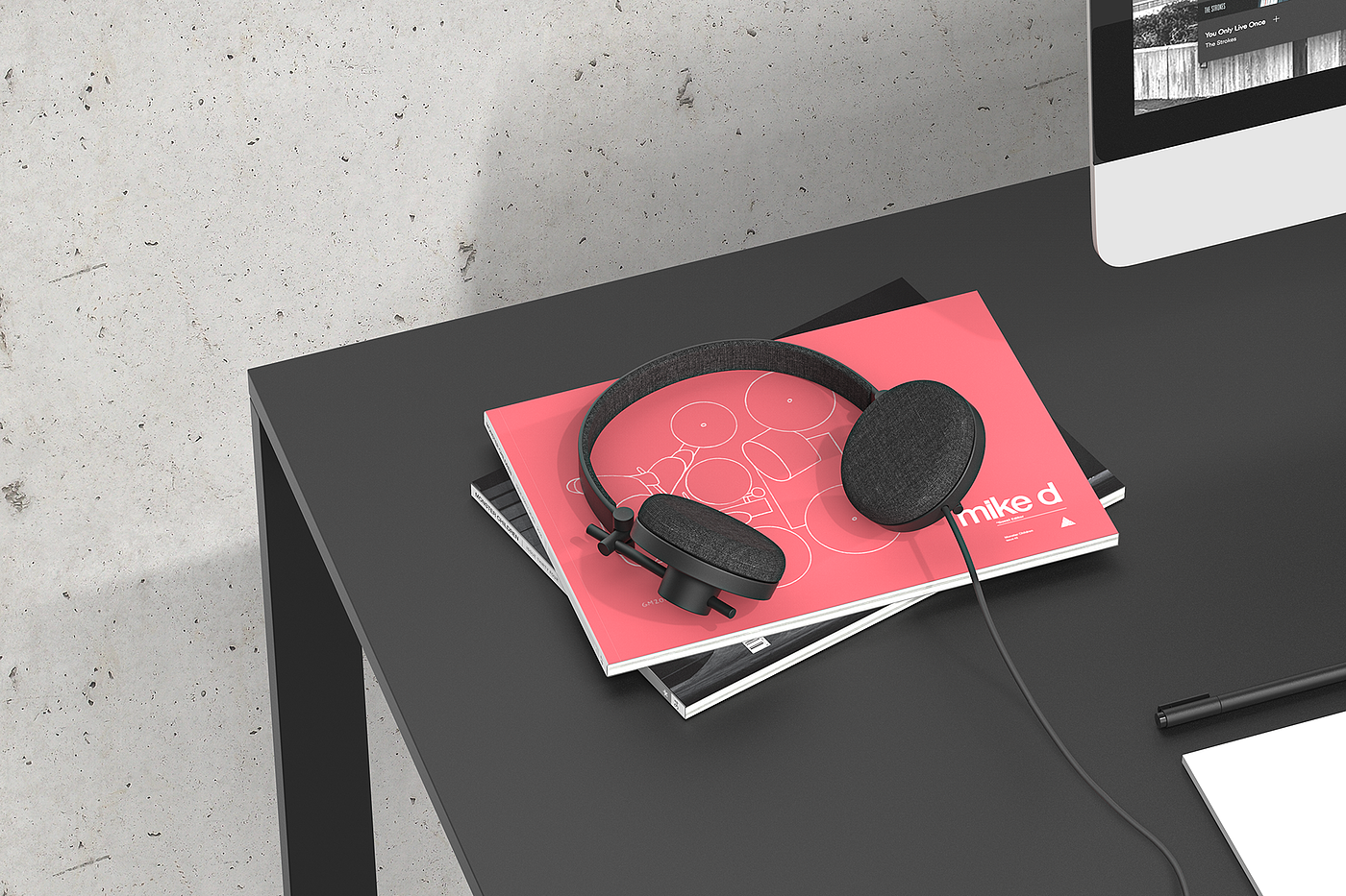 Earphone design，arc，