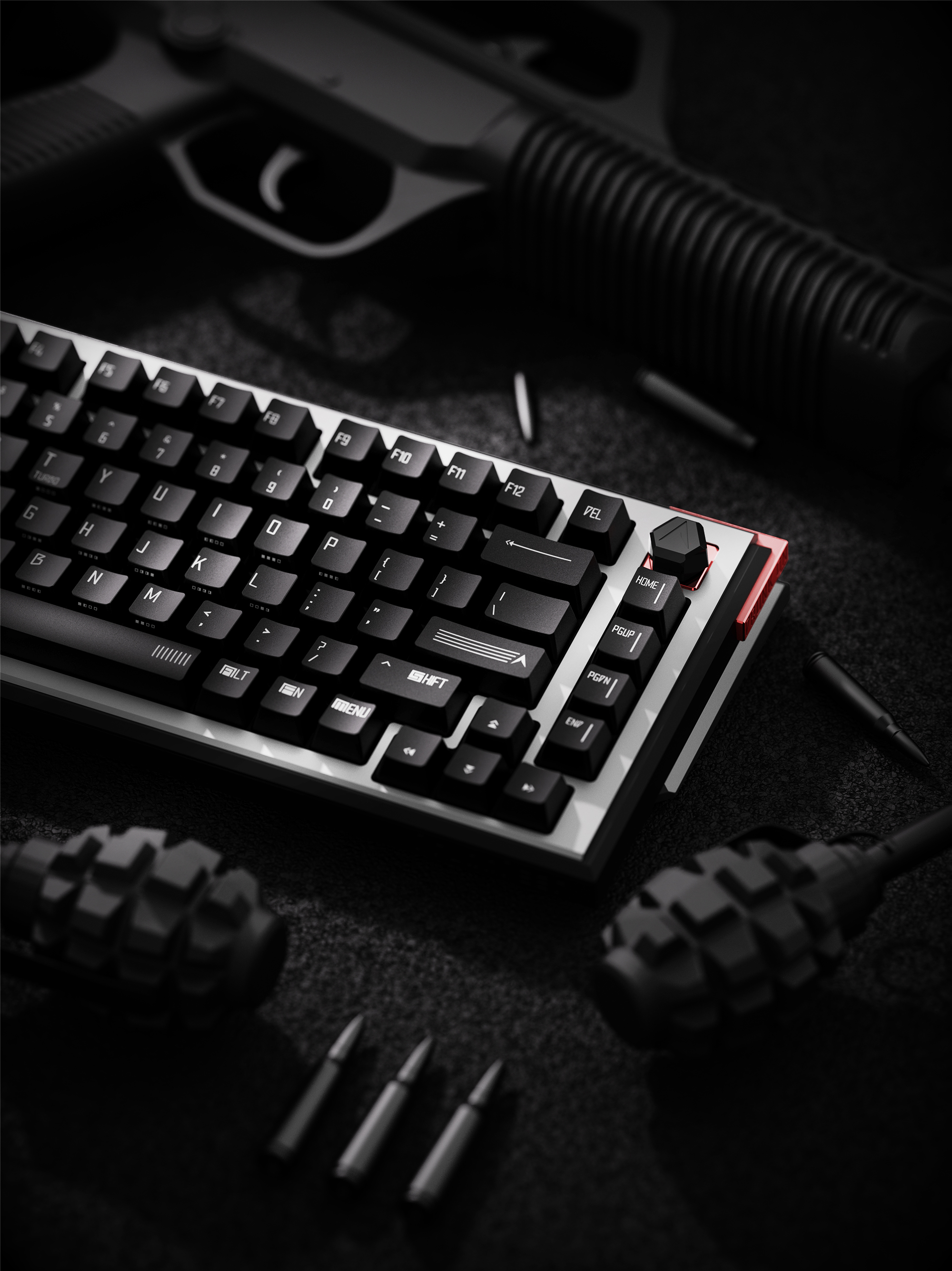 Big Monster，Drunk Deer，dmooster，drunkdeer，Magnetic axis keyboard，keyboard，industrial design，pilot，