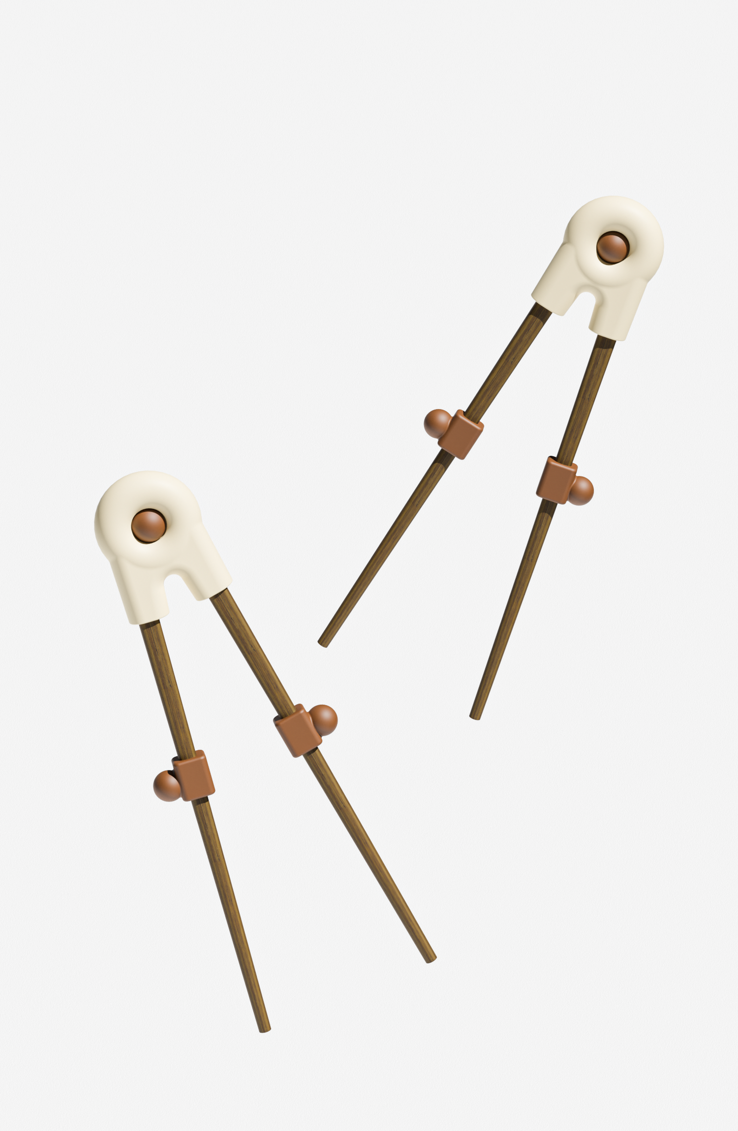 Mother and baby，Practice chopsticks，chopsticks，Children's chopsticks training chopsticks 3 years old 6 years old baby household wooden auxiliary device，