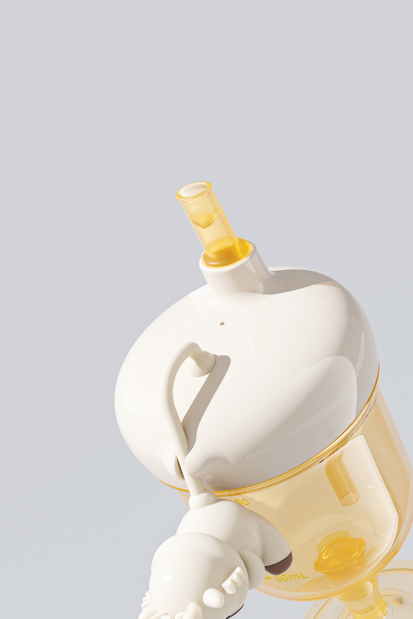 Mother and baby，Children's milk cup，