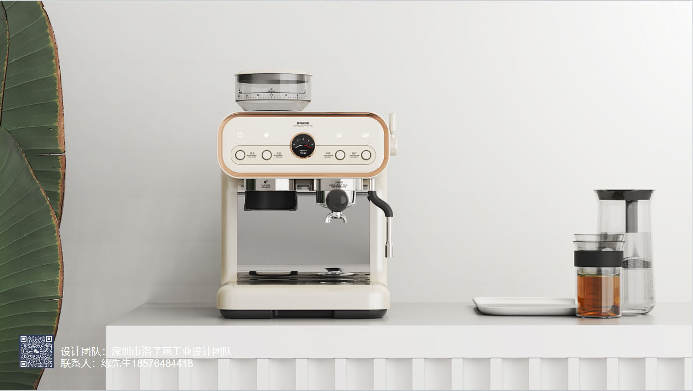 Pressure coffee machine，Home appliance design，Kitchen appliances，Coffee machine，