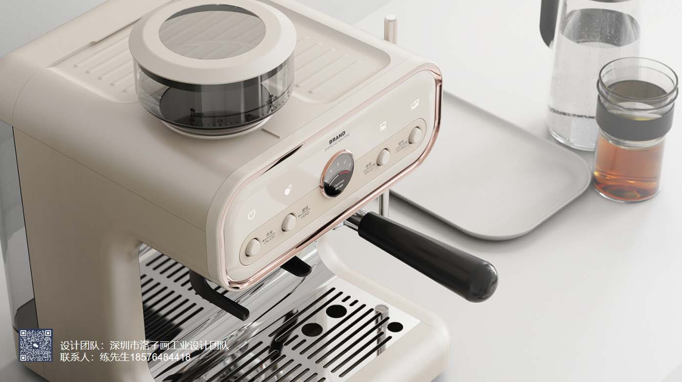 Pressure coffee machine，Home appliance design，Kitchen appliances，Coffee machine，