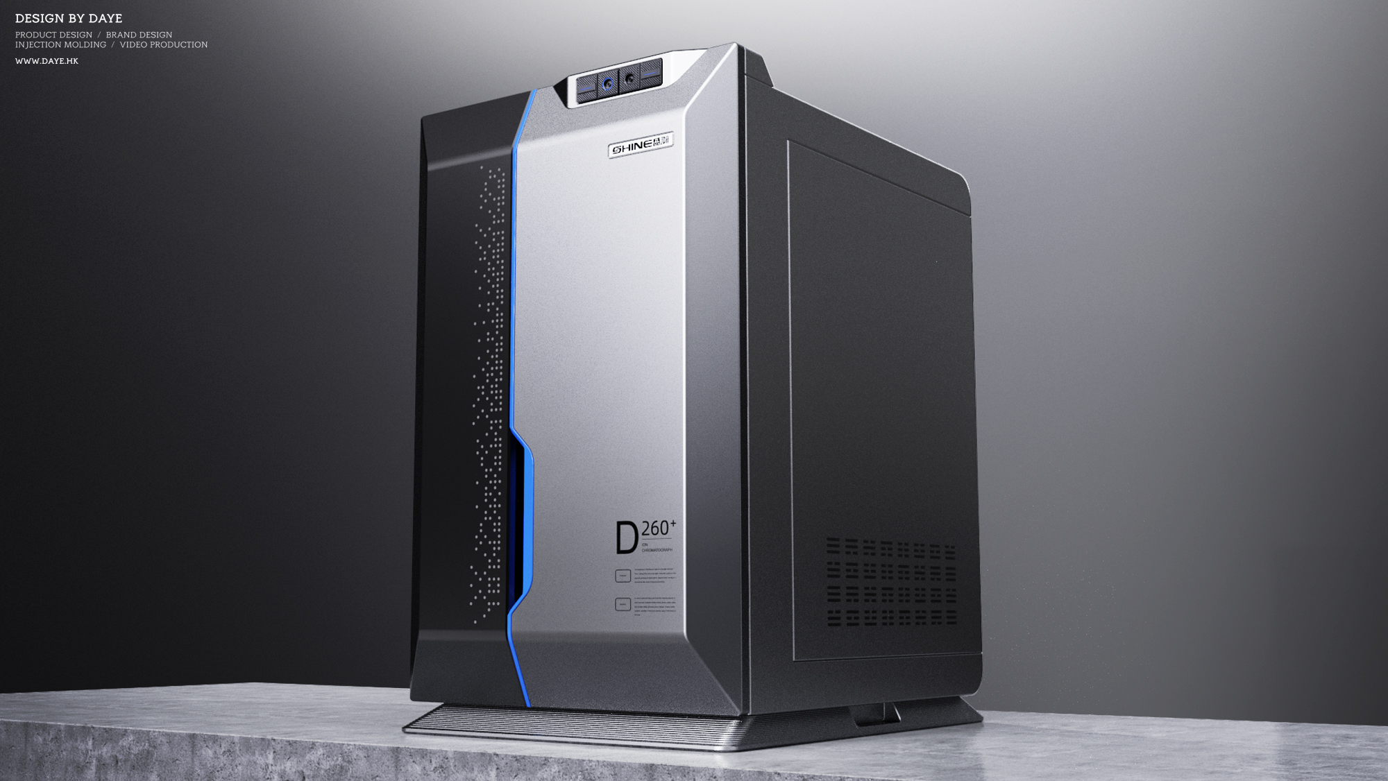 Chromatograph，industrial design，product design，Appearance design，Structural design，