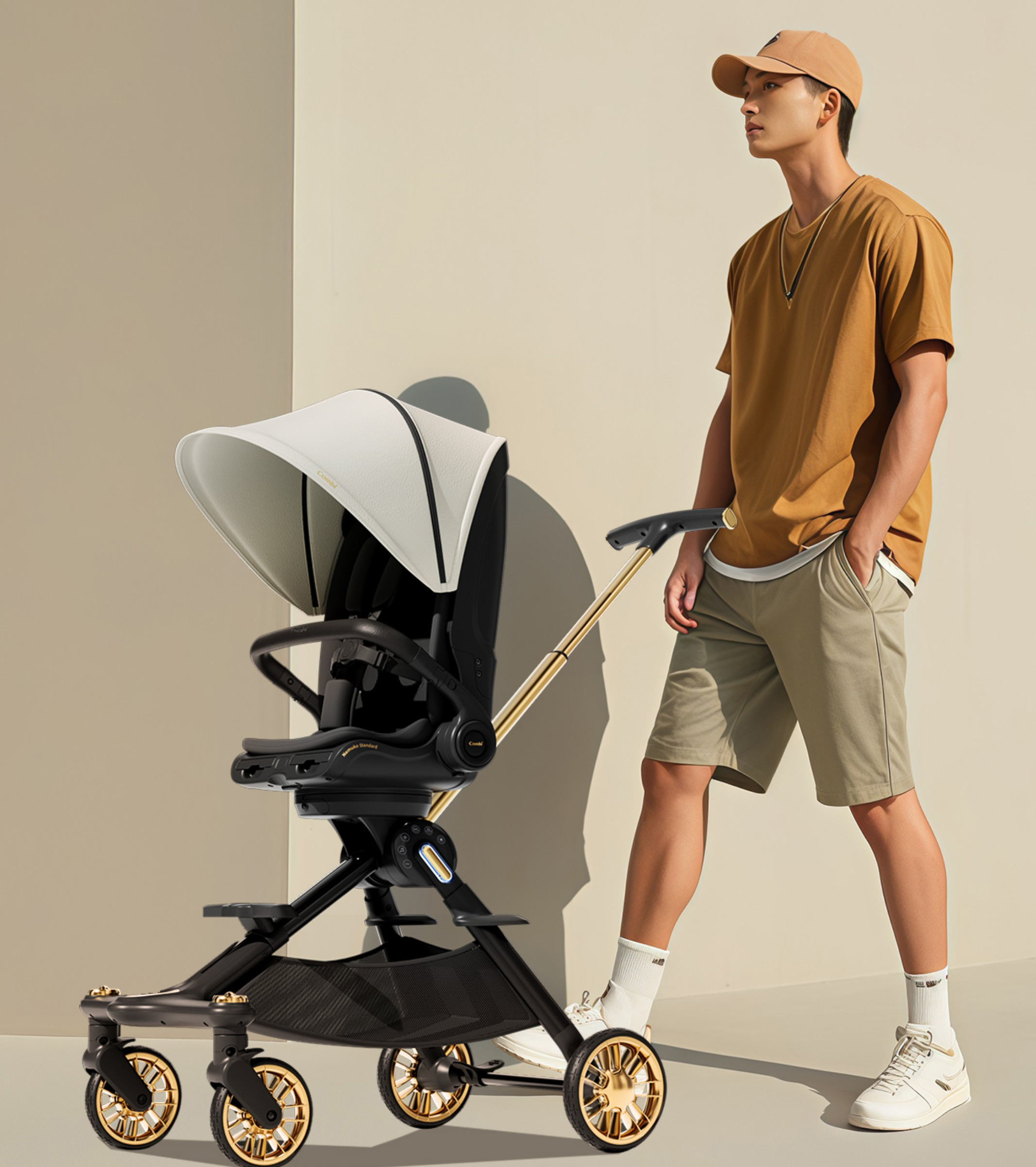 Baby stroller，Intelligent Coax Baby Car，Maternal and infant products，Children carts，