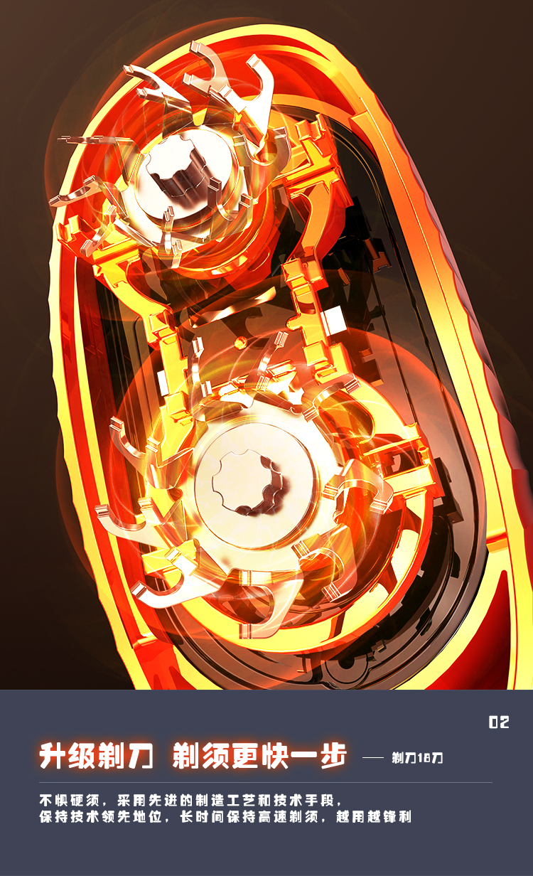 Small flying saucer razor，