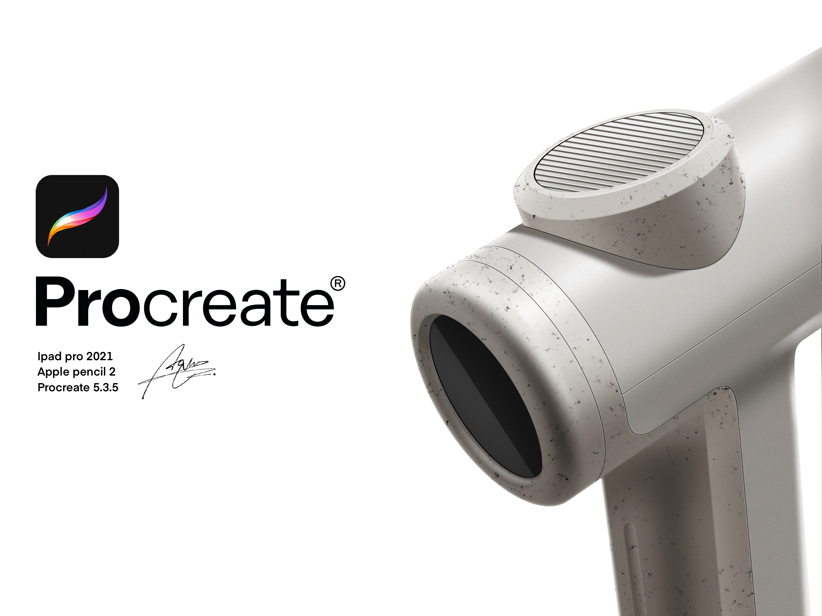 Procreate，Ubee ，industrial design，