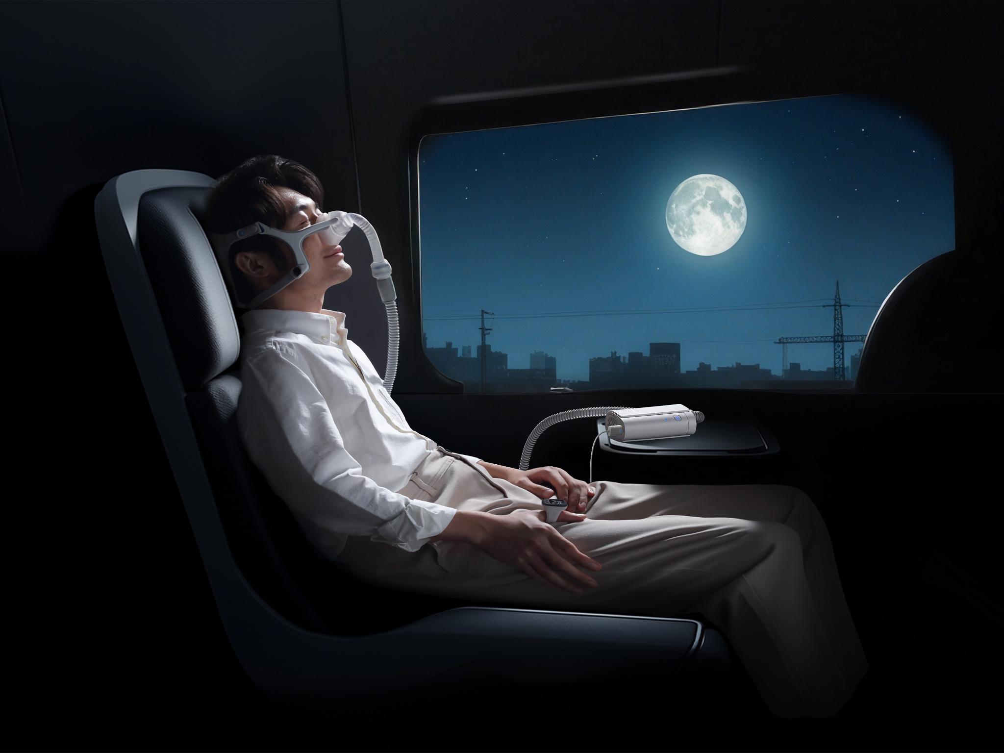 medical apparatus and instruments，Pocket Breathing，respirator，Red dot if，Germany IF Winning Case，