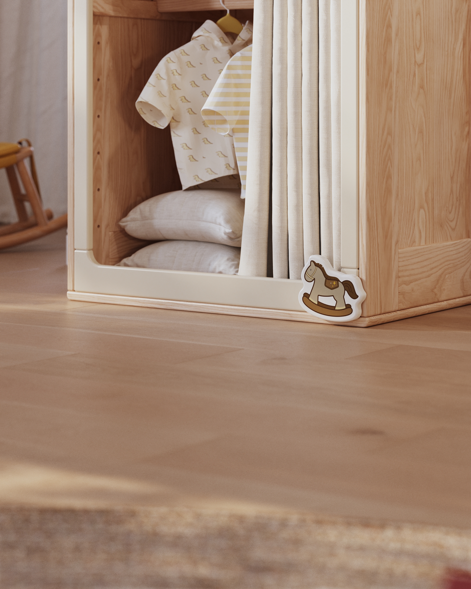 Children's furniture，Child mother and baby，Creative design，modularization，furniture design ，Wardrobe Design，Combination cabinet design，Children's room，