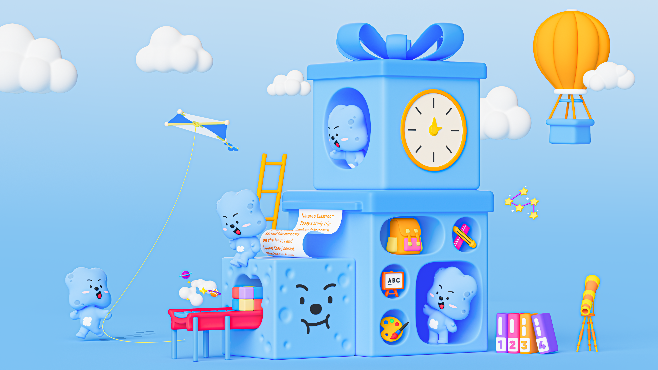 Logo design，Brand design，parent-child education，Brand case，mascot，IP Design，VI design，Cartoon image design，