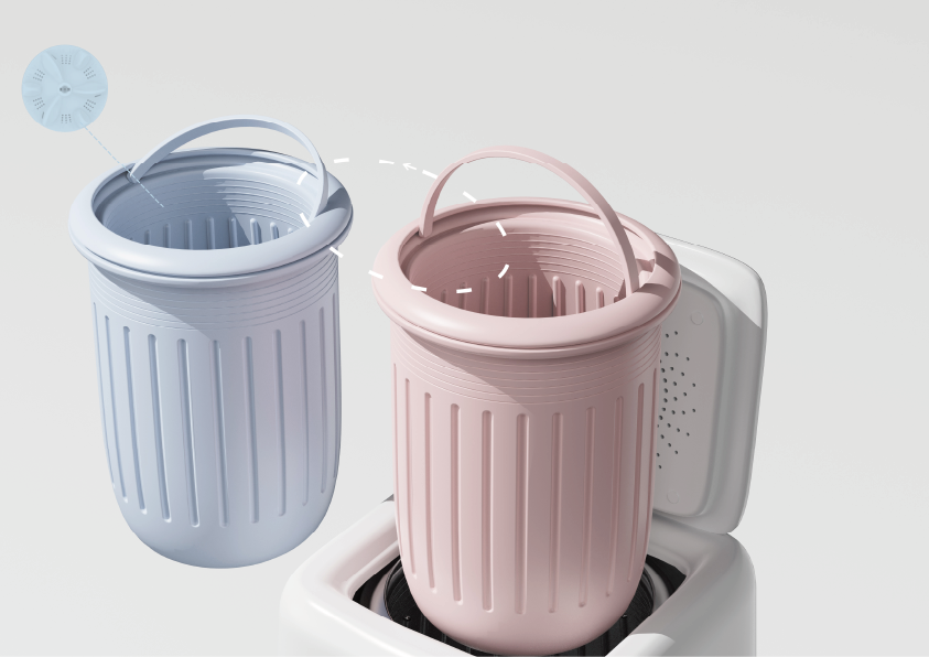 Washing machine，Home appliance design，