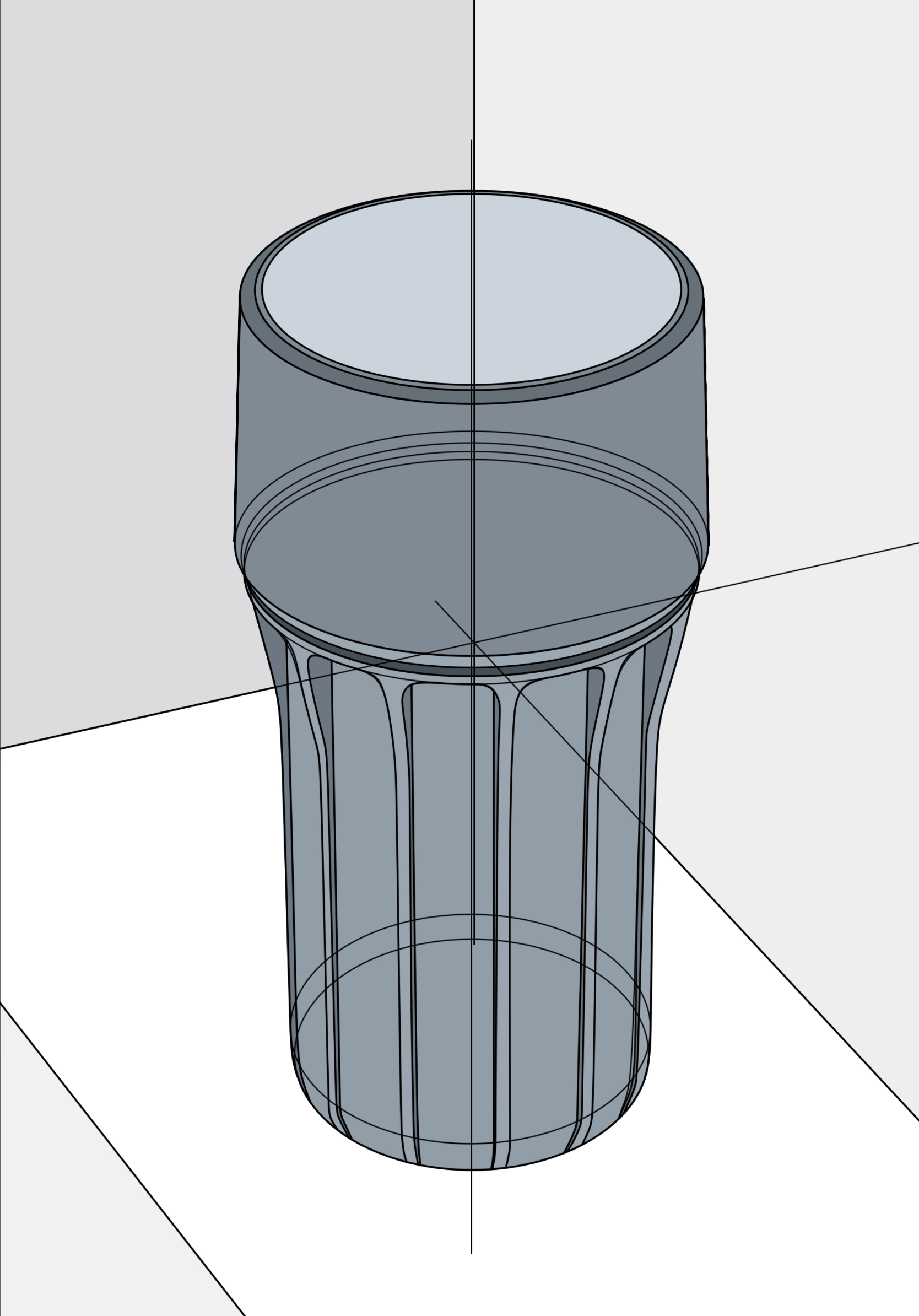Procreate，industrial design，Product board drawing，