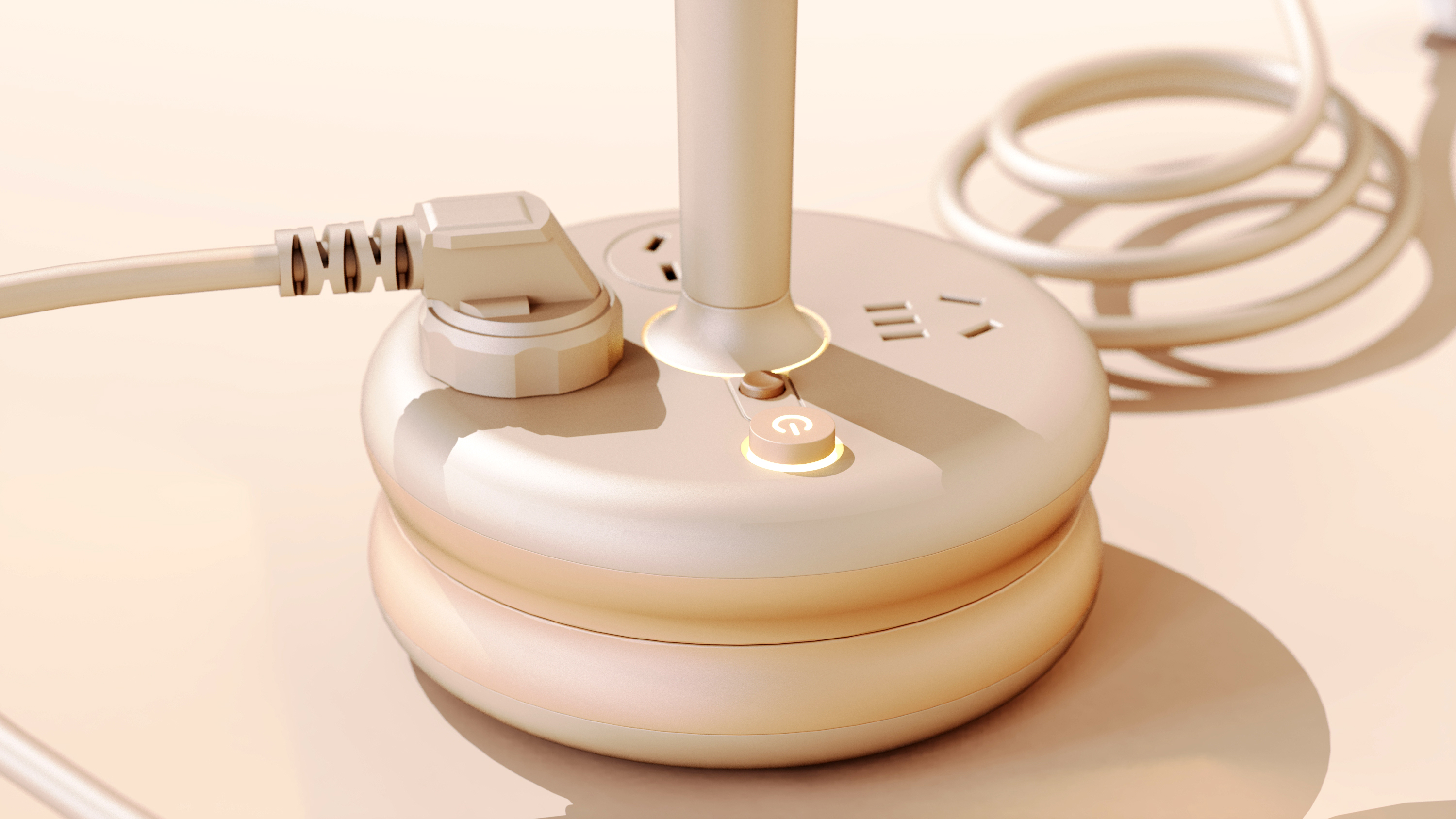 Original design，Industry / products，small home appliances，Creative design，Multifunctional socket，Night light，Desk lamp，