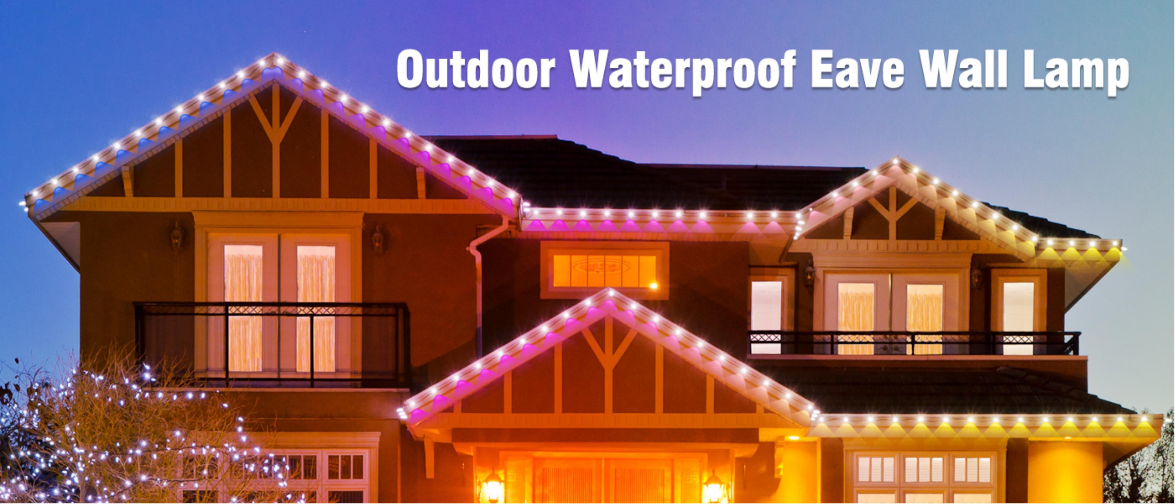 Magic Eaves Light，Lamp string，Eaves lamp，Atmosphere lamp，