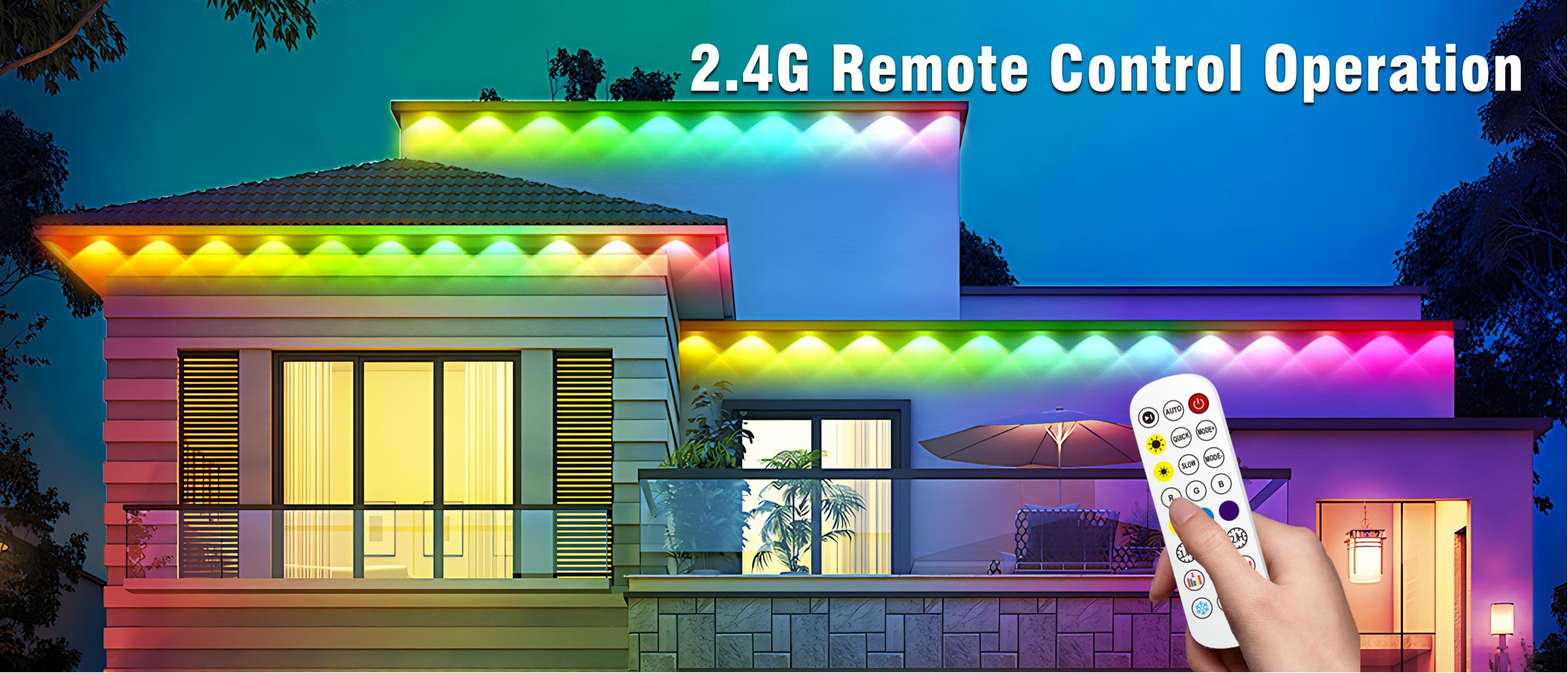 Magic Eaves Light，Lamp string，Eaves lamp，Atmosphere lamp，