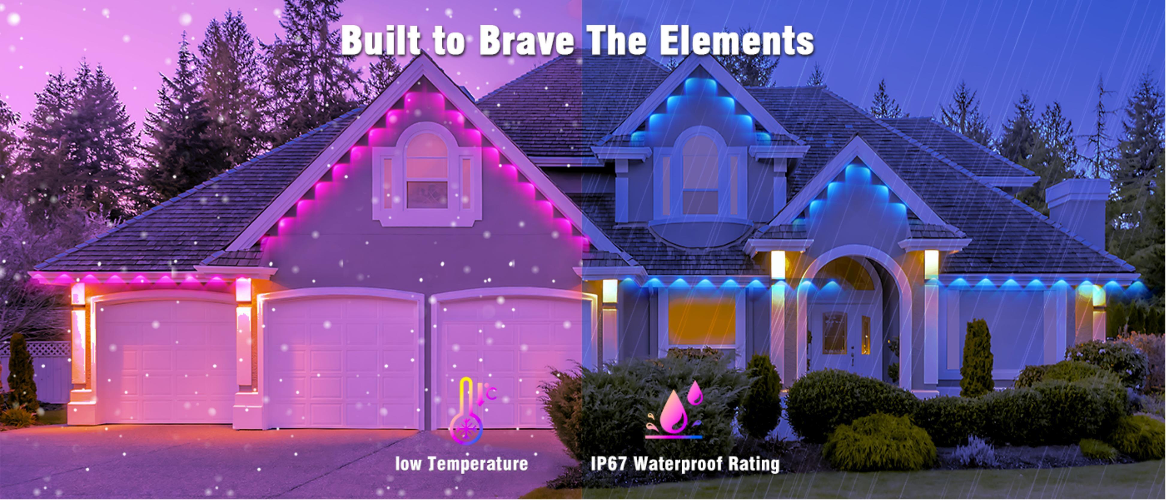 Magic Eaves Light，Lamp string，Eaves lamp，Atmosphere lamp，