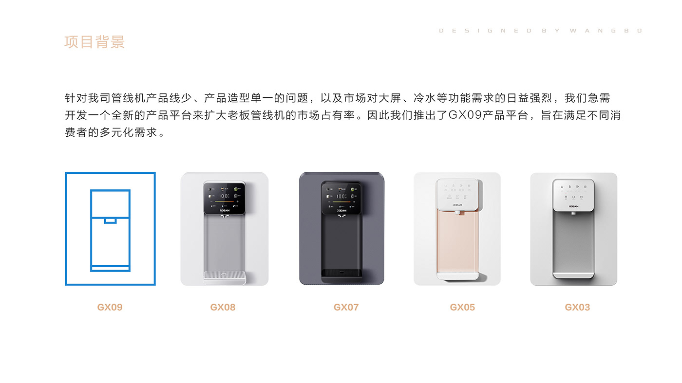 product design，sample reels，Pipeline machine，Home appliance design，Kitchen electrical design，