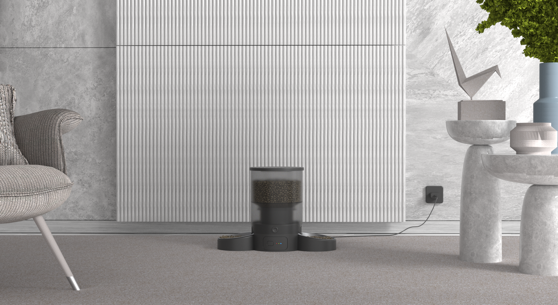 Pet Smart Home Appliances，Pet Smart Home，Pet feeder，Pet Smart Supplies，Pet intelligent feeder，