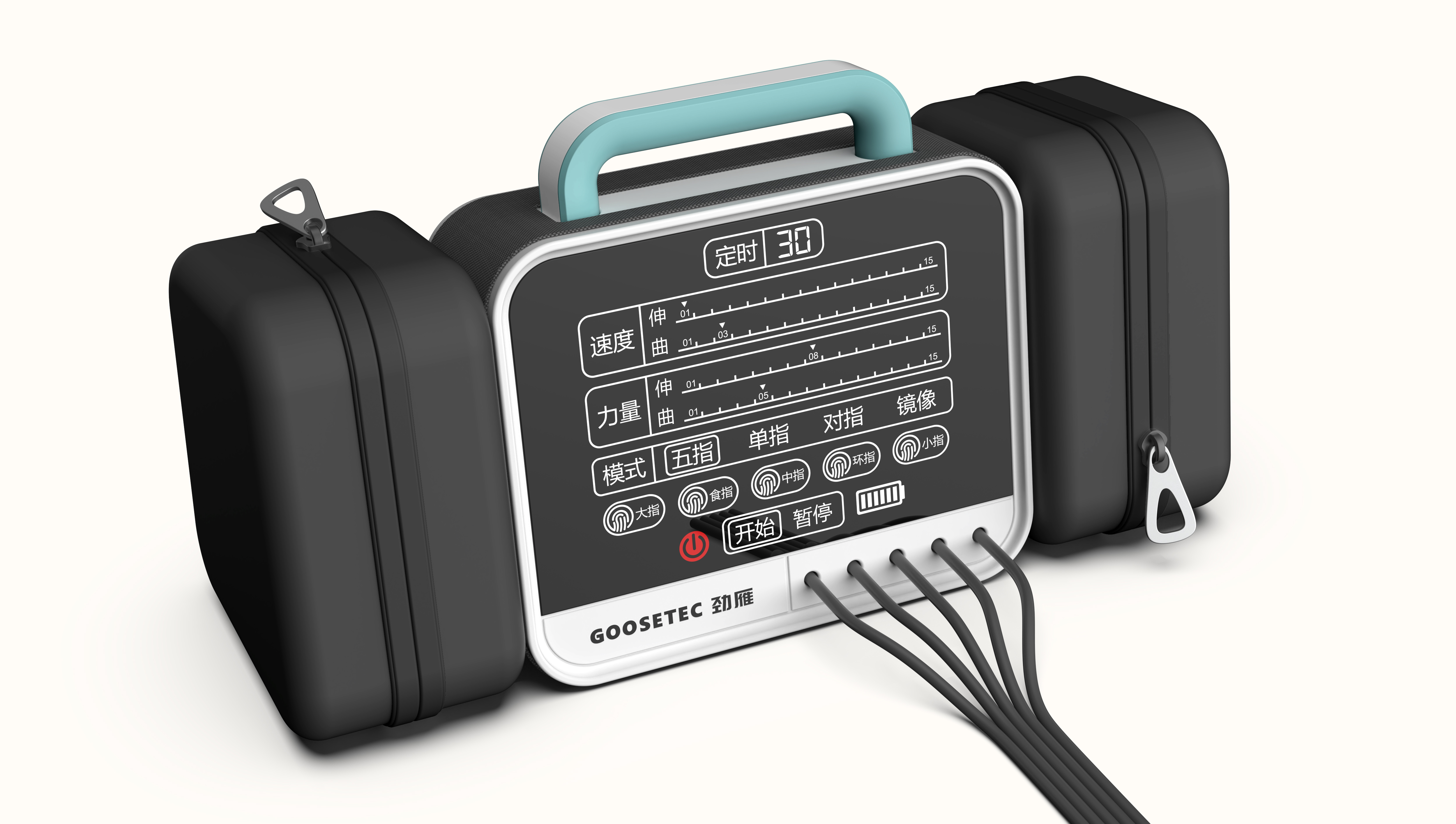 yulo，Medical rehabilitation，Medical equipment，Rehabilitation Gloves，white，