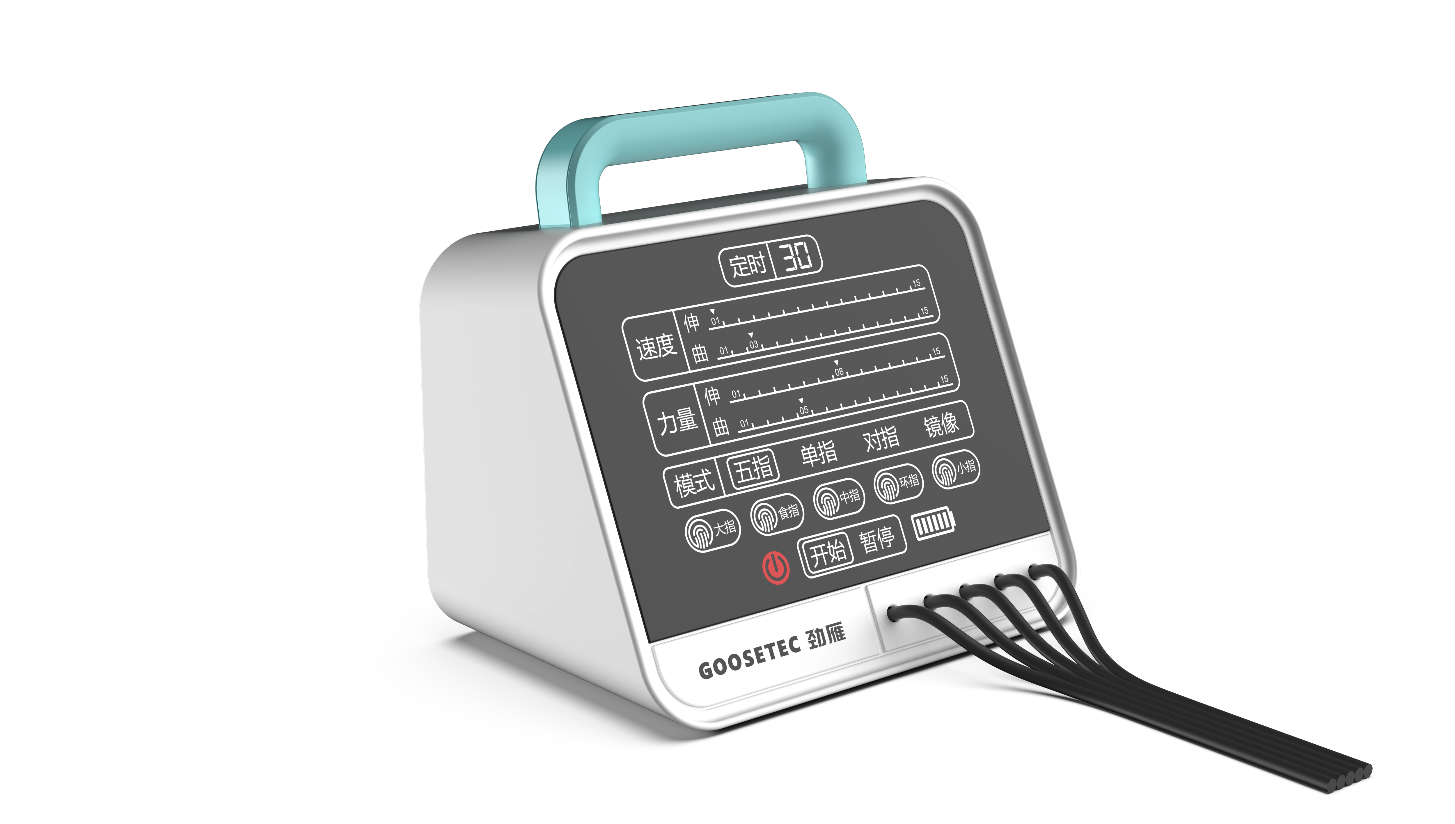 yulo，Medical rehabilitation，Medical equipment，Rehabilitation Gloves，white，